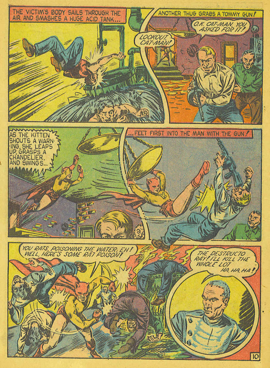 Read online Cat-Man Comics comic -  Issue #6 - 3