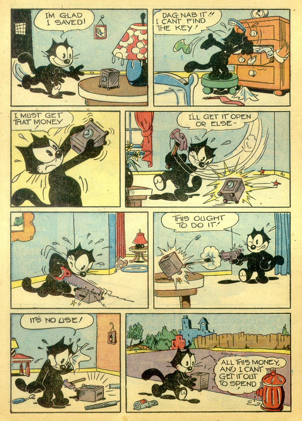 Read online Felix the Cat (1948) comic -  Issue #3 - 4