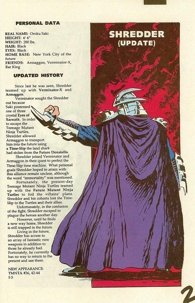 Read online Teenage Mutant Ninja Turtles Mutant Universe Sourcebook comic -  Issue #3 - 28