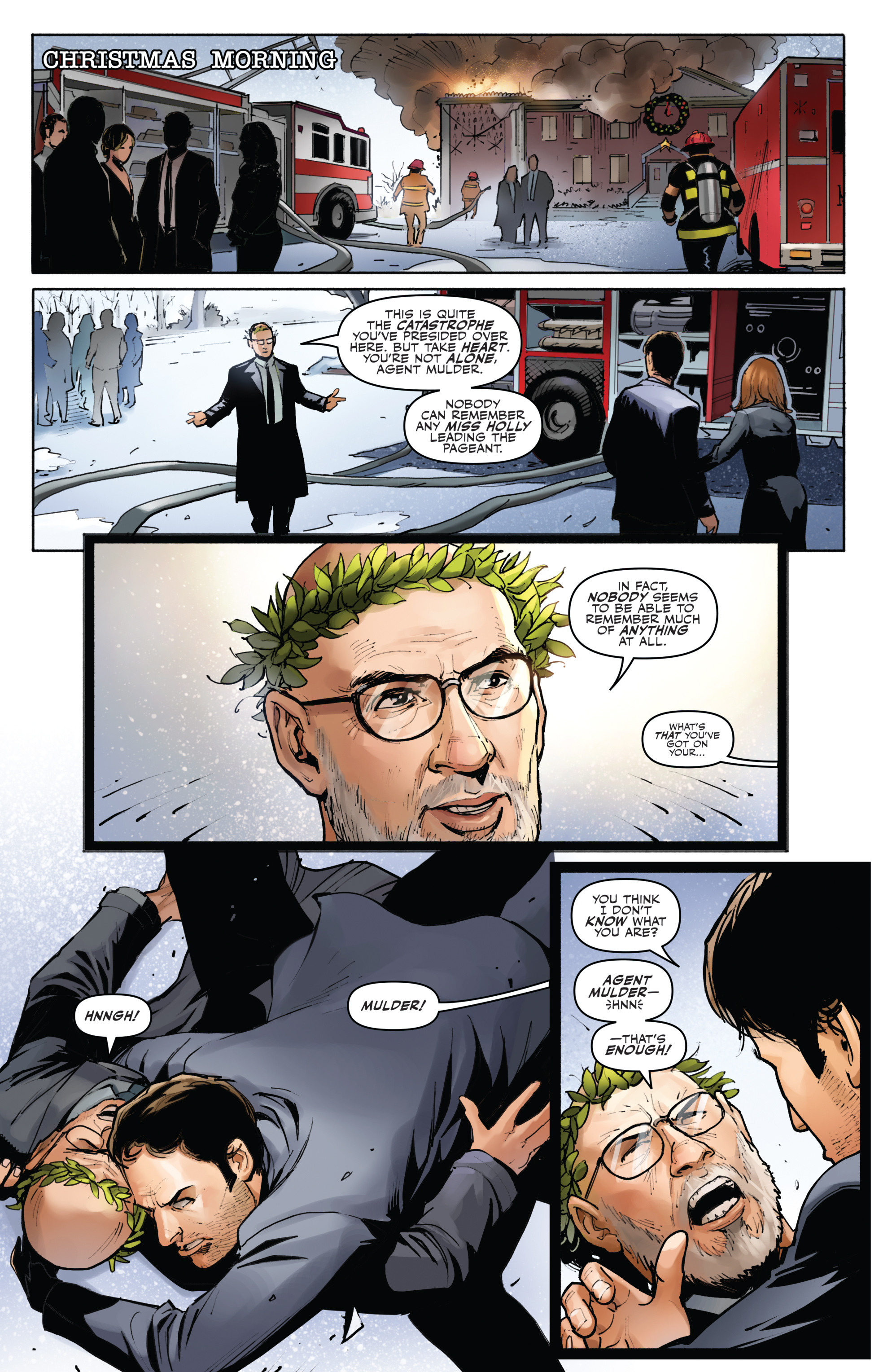 Read online The X-Files X-Mas Special comic -  Issue # Full - 39