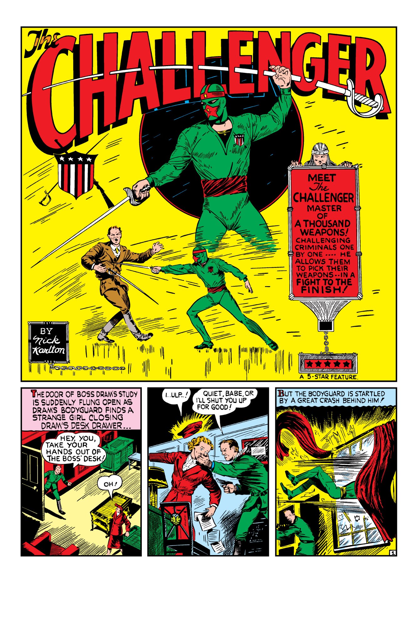 Read online Daring Mystery Comics comic -  Issue #7 - 54