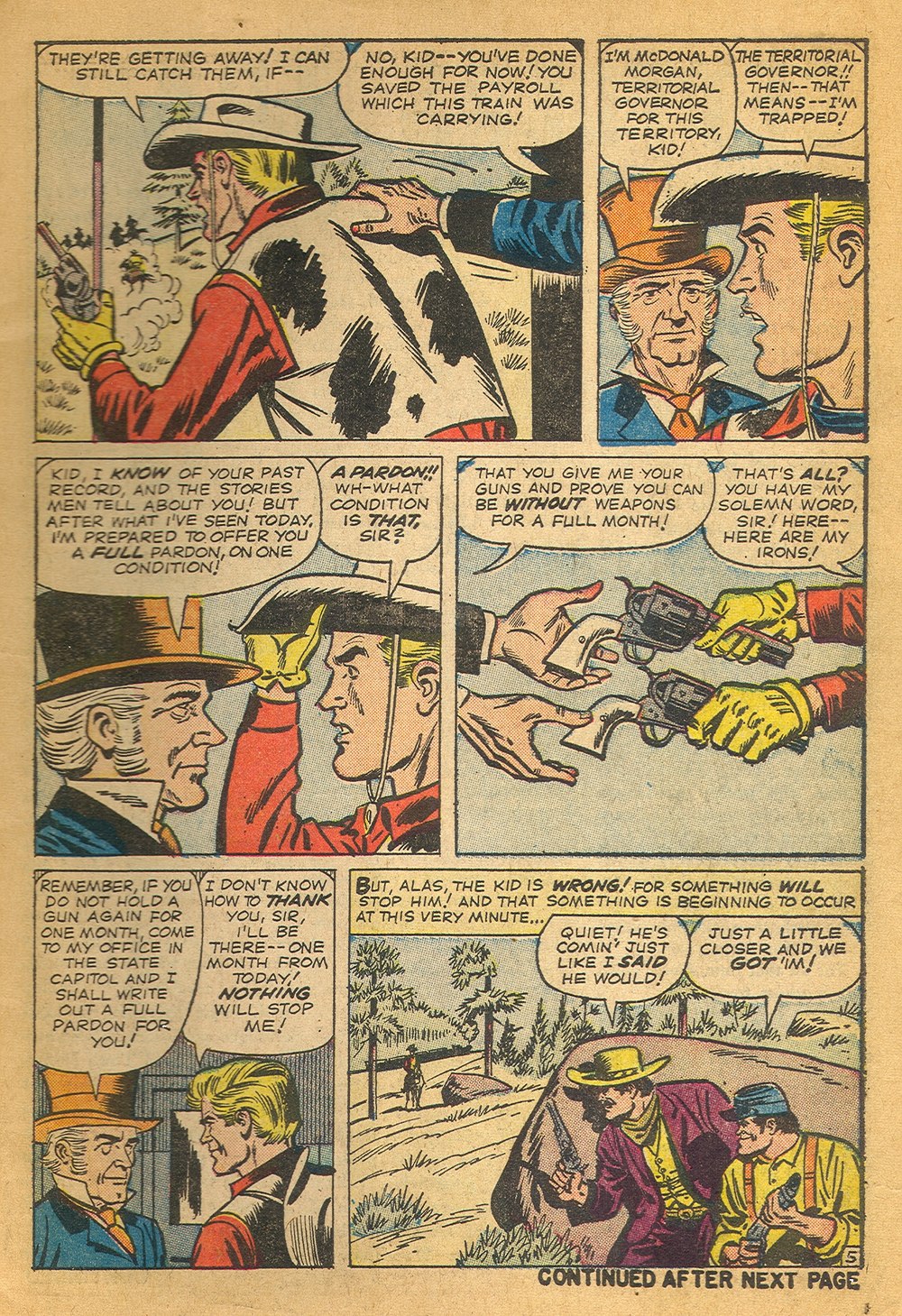 Read online Kid Colt Outlaw comic -  Issue #113 - 7
