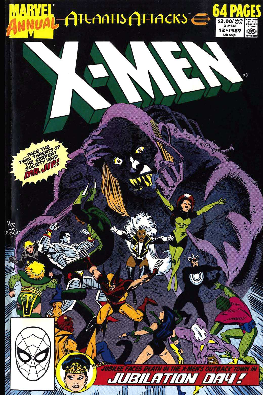 Read online X-Men Annual comic -  Issue #13 - 1