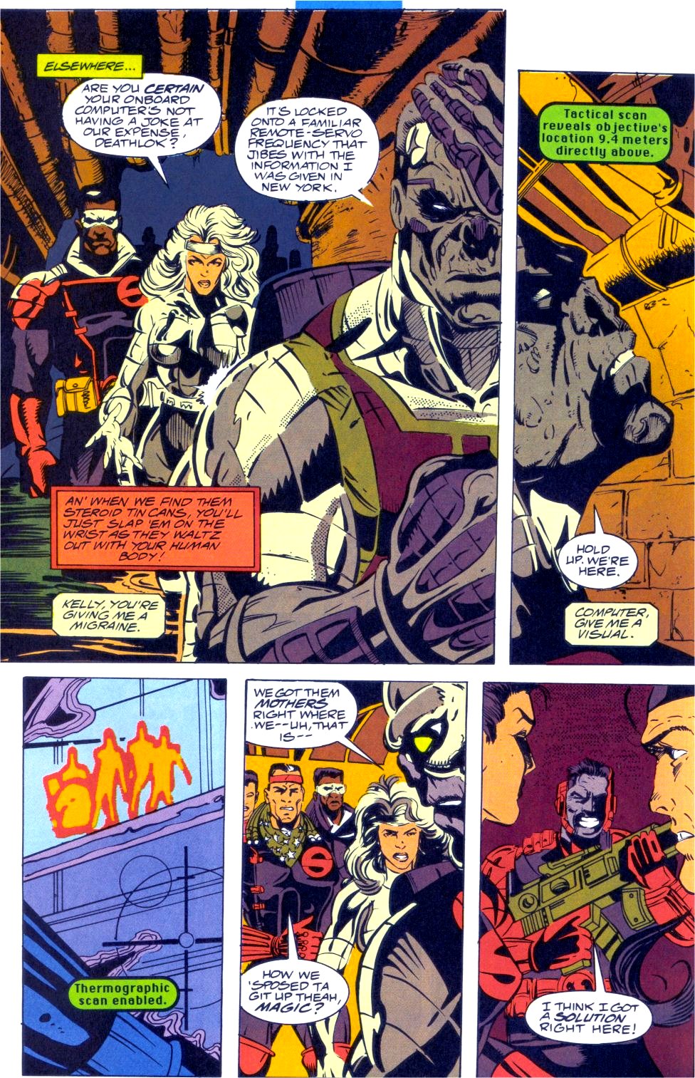 Read online Deathlok (1991) comic -  Issue #18 - 16