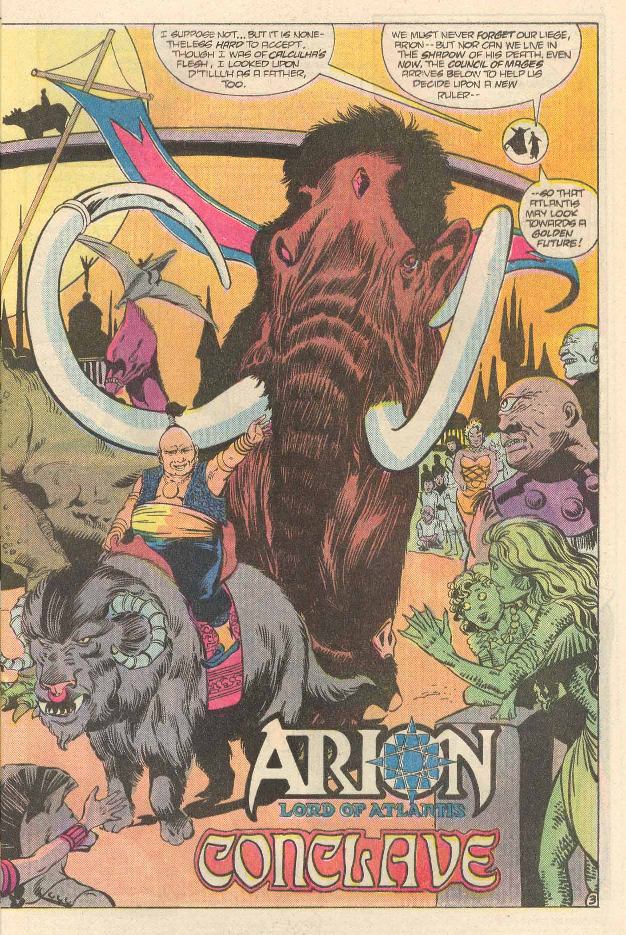 Read online Arion, Lord of Atlantis comic -  Issue #34 - 4