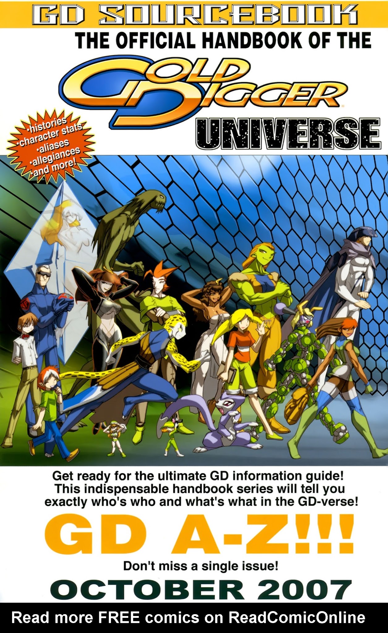 Read online Gold Digger Sourcebook: The Official Handbook of the GD Universe comic -  Issue #9 - 35