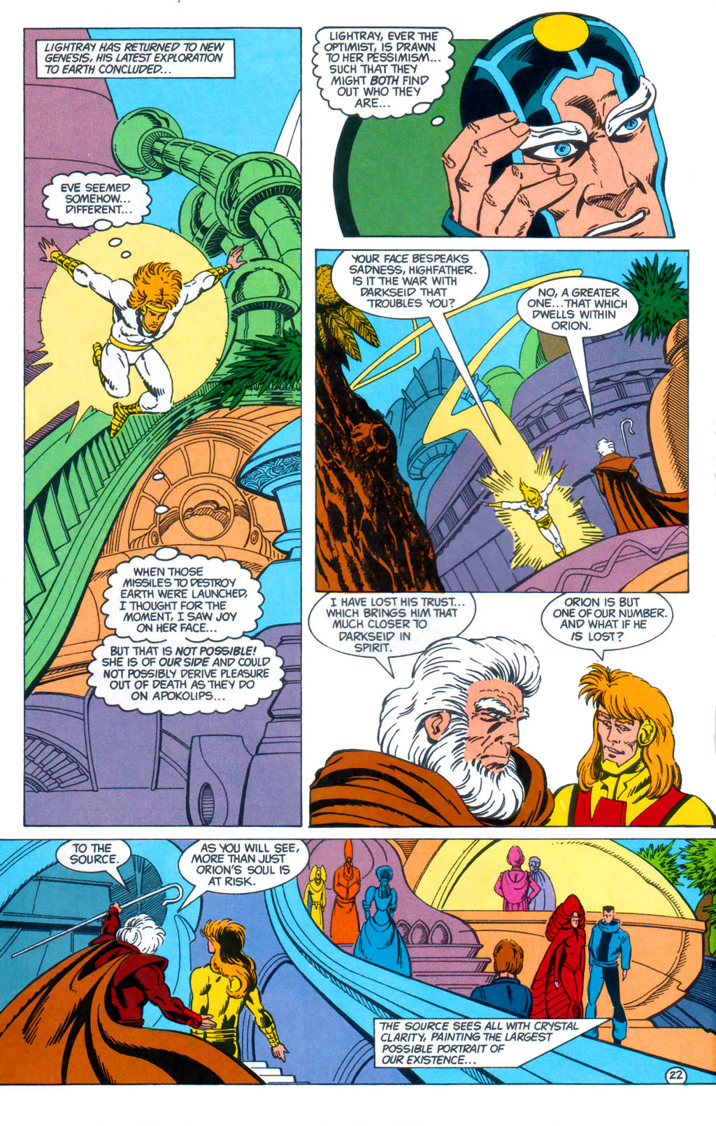 Read online The New Gods (1989) comic -  Issue #5 - 22