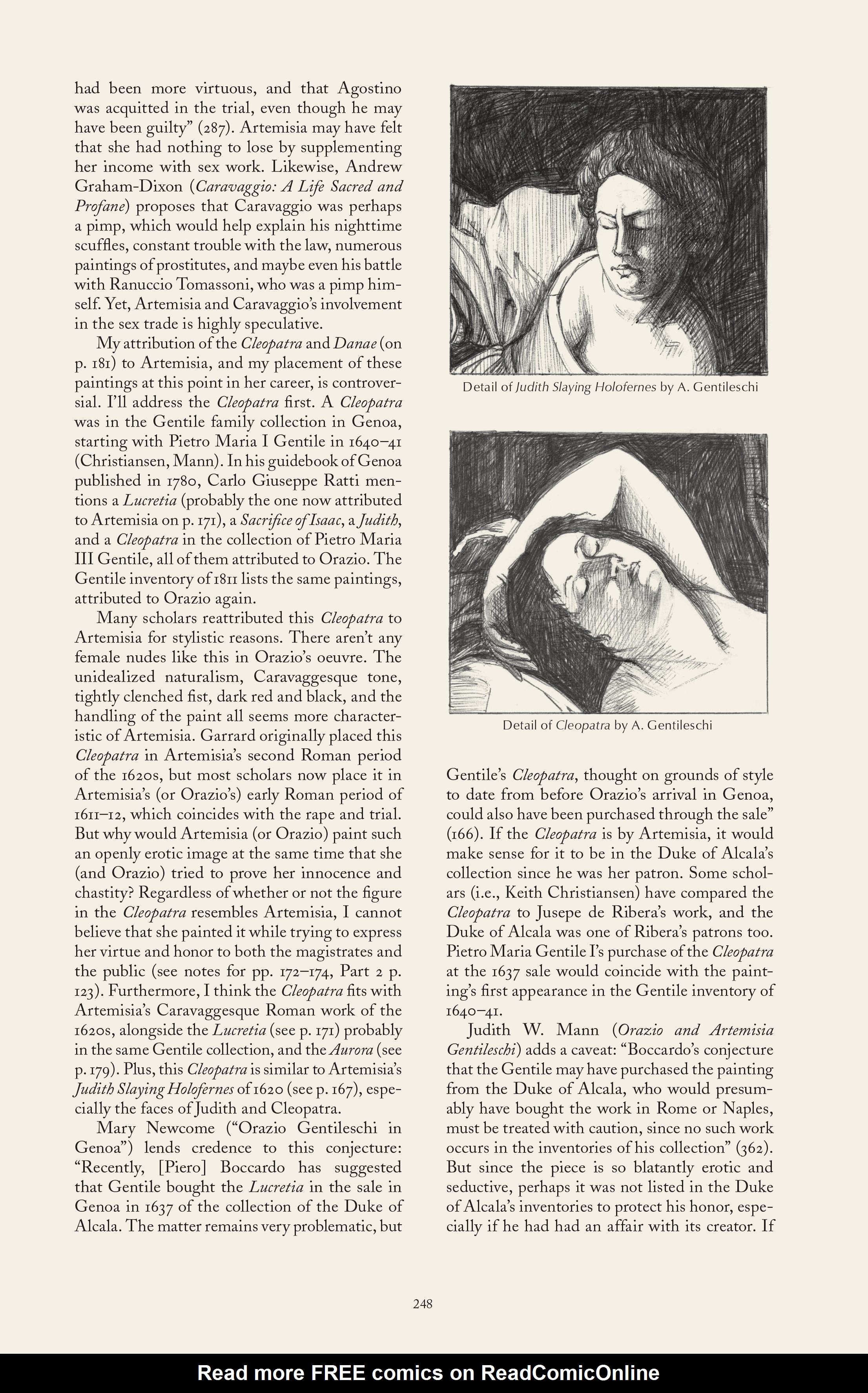 Read online I Know What I Am: The Life and Times of Artemisia Gentileschi comic -  Issue # TPB (Part 3) - 54