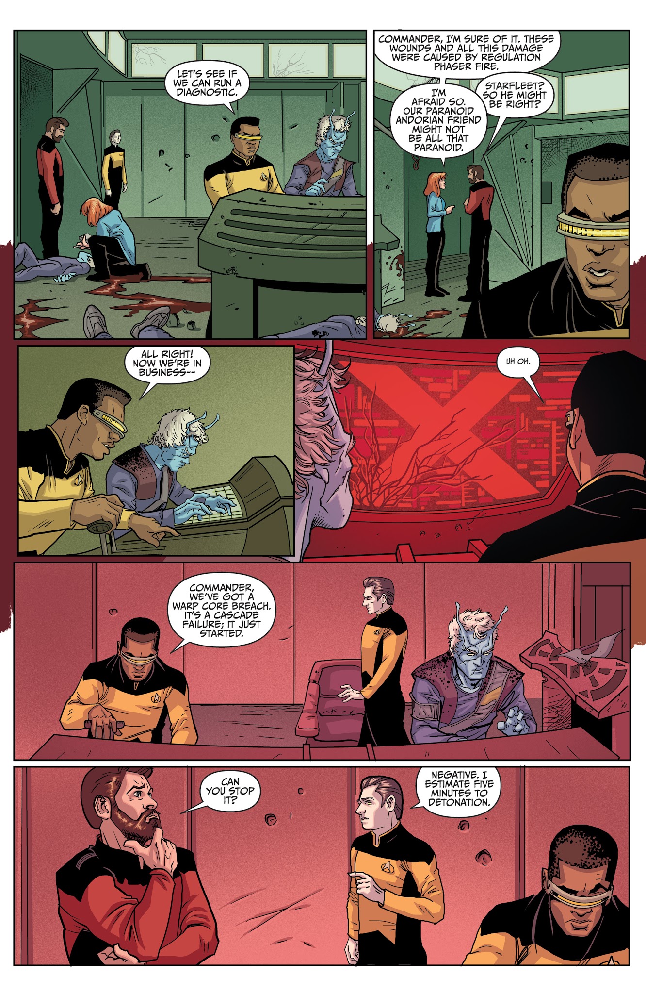 Read online Star Trek: The Next Generation: Through the Mirror comic -  Issue #2 - 14
