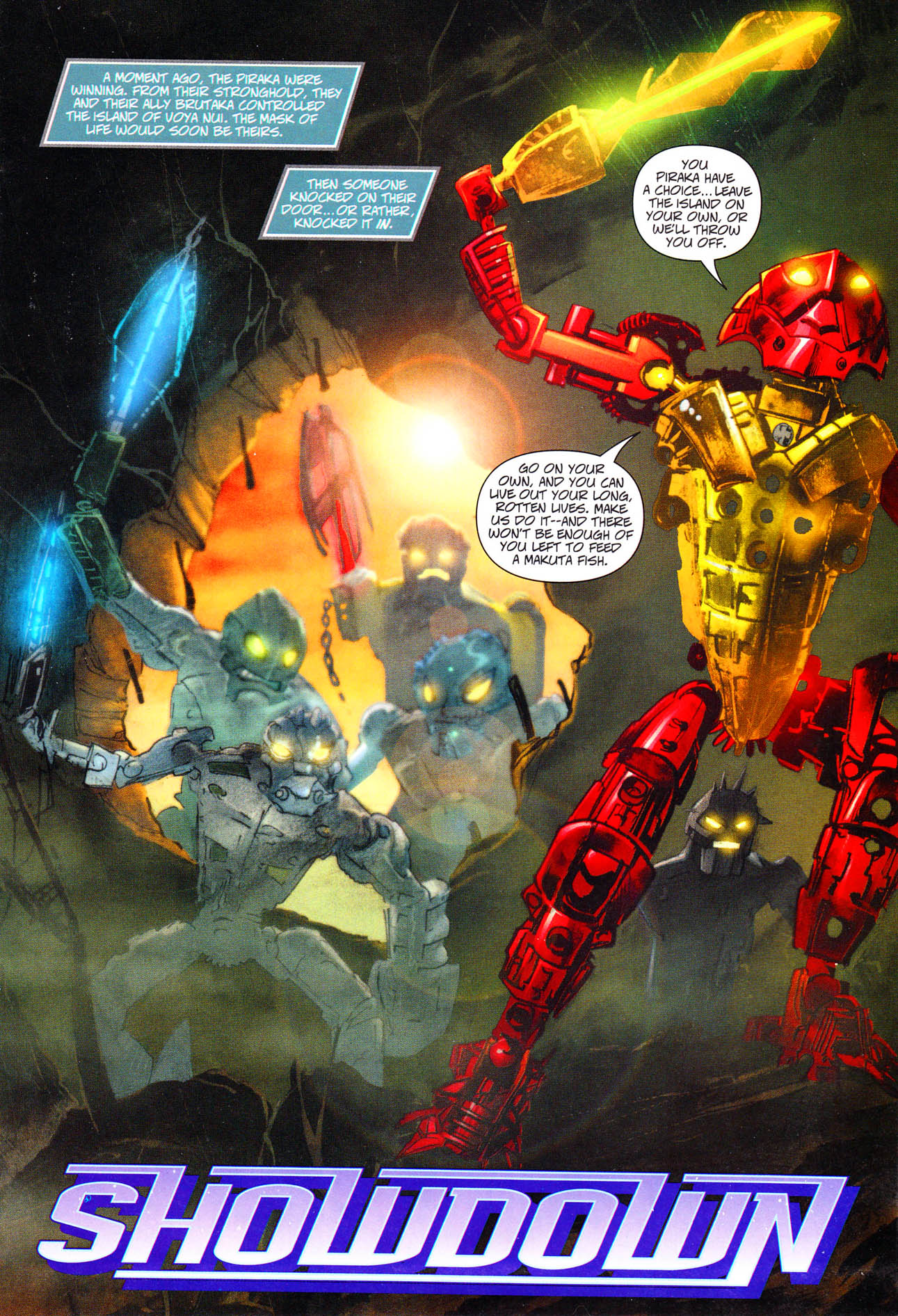 Read online Bionicle: Ignition comic -  Issue #3 - 3