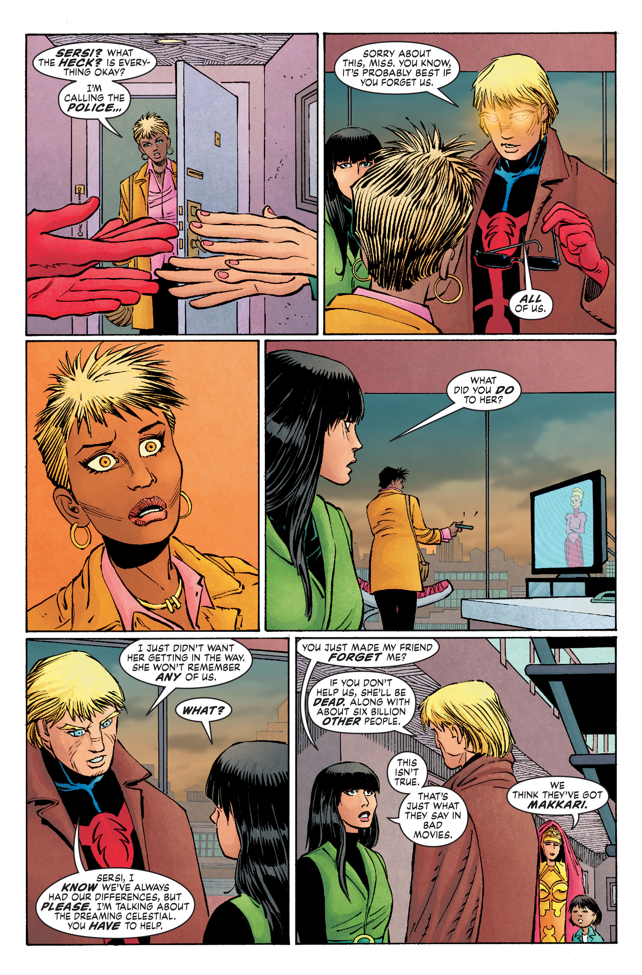 Read online Eternals (2006) comic -  Issue #5 - 19