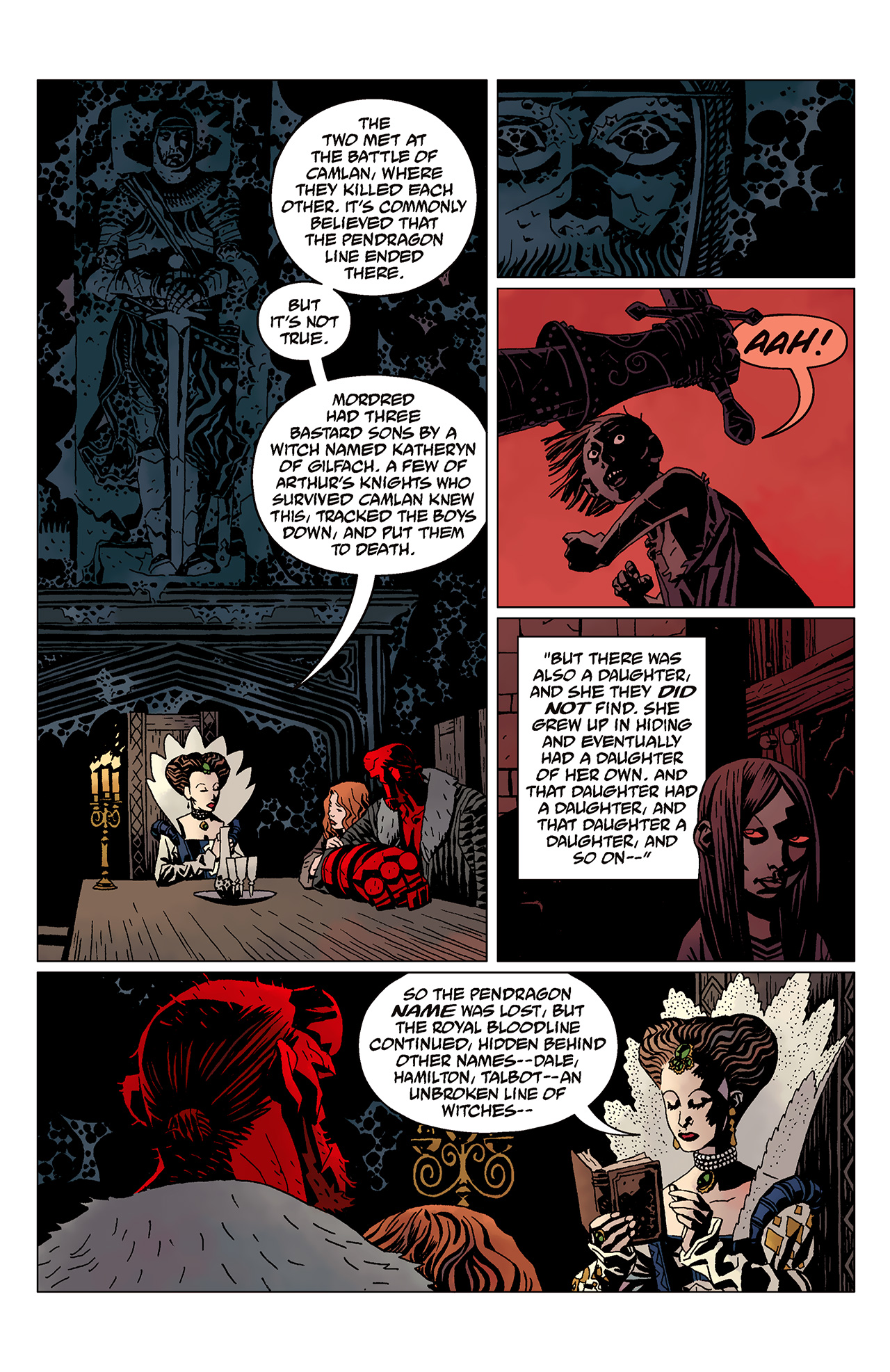 Read online Hellboy: The Wild Hunt comic -  Issue #6 - 6