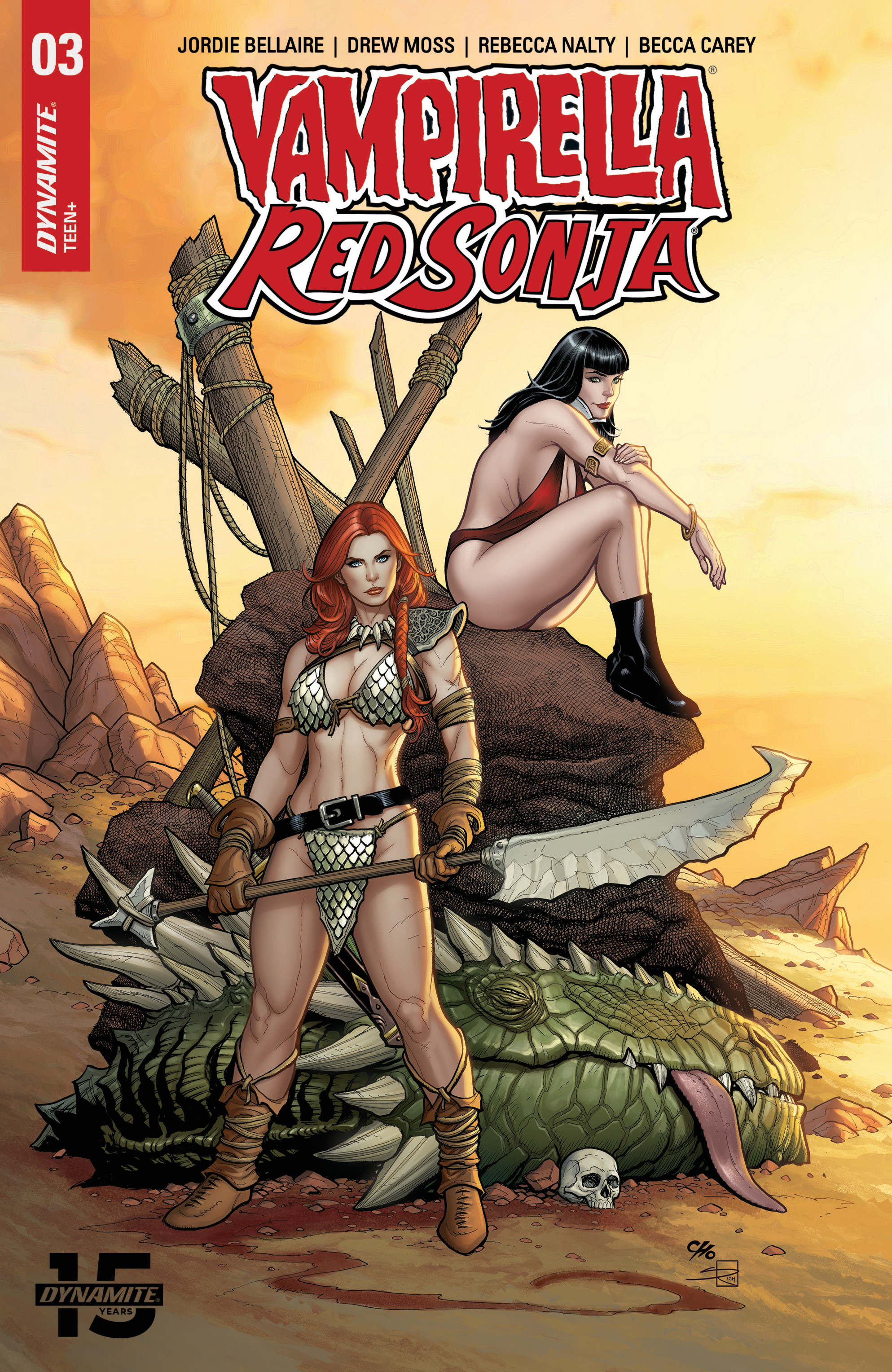 Read online Vampirella/Red Sonja comic -  Issue #3 - 1