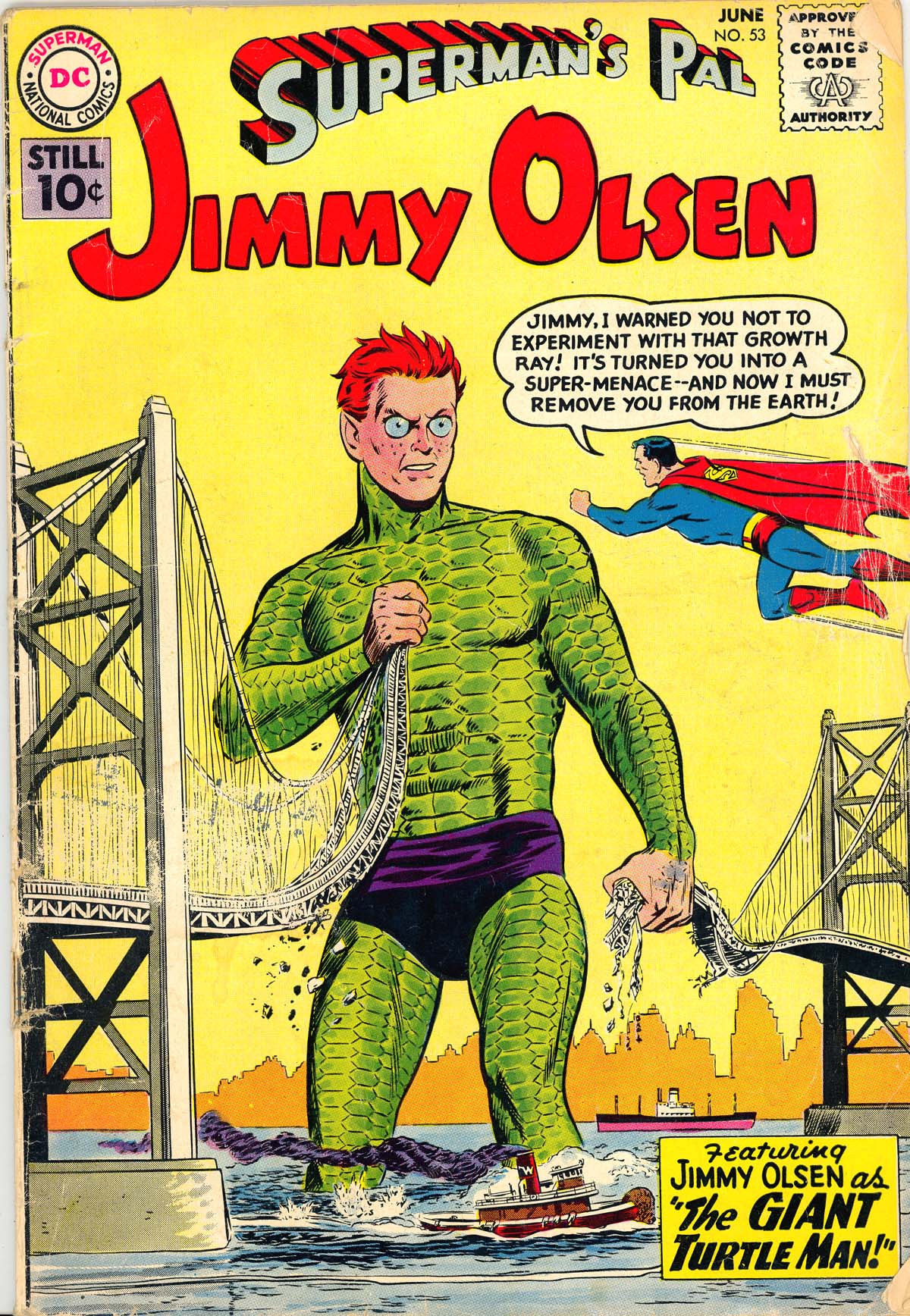 Read online Superman's Pal Jimmy Olsen comic -  Issue #53 - 1