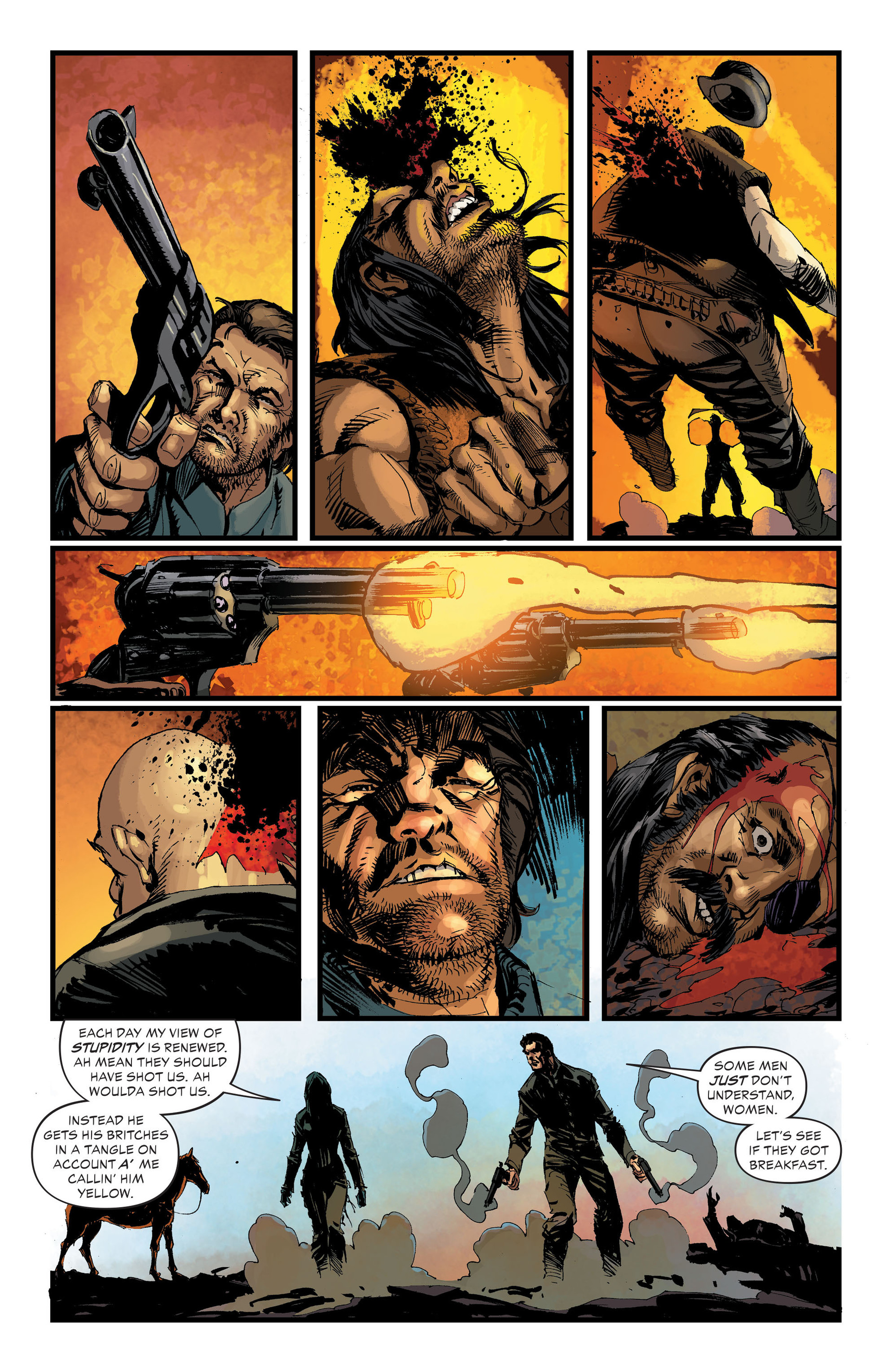 Read online All-Star Western (2011) comic -  Issue #33 - 6