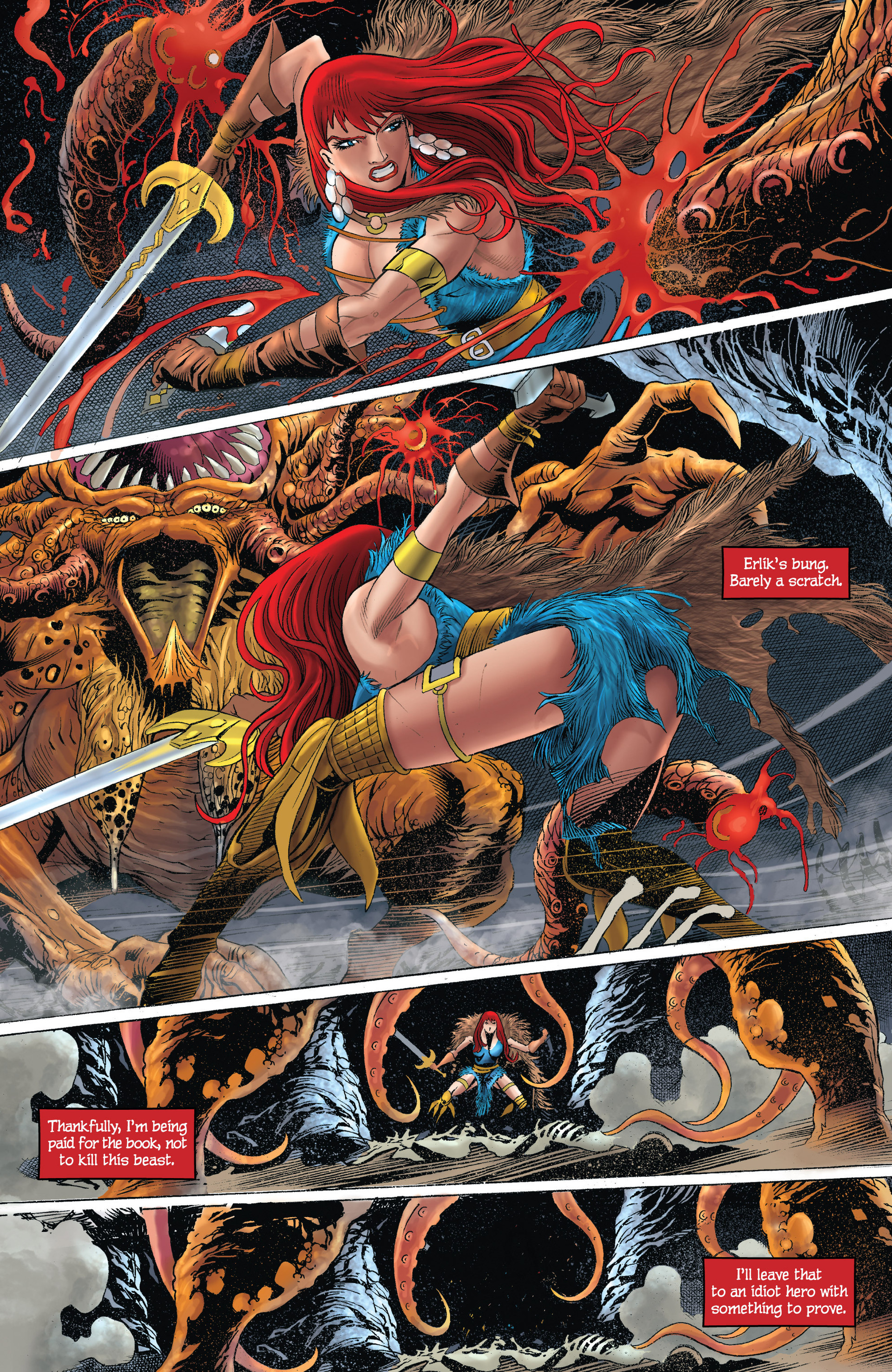 Read online Red Sonja: Unchained comic -  Issue #2 - 5