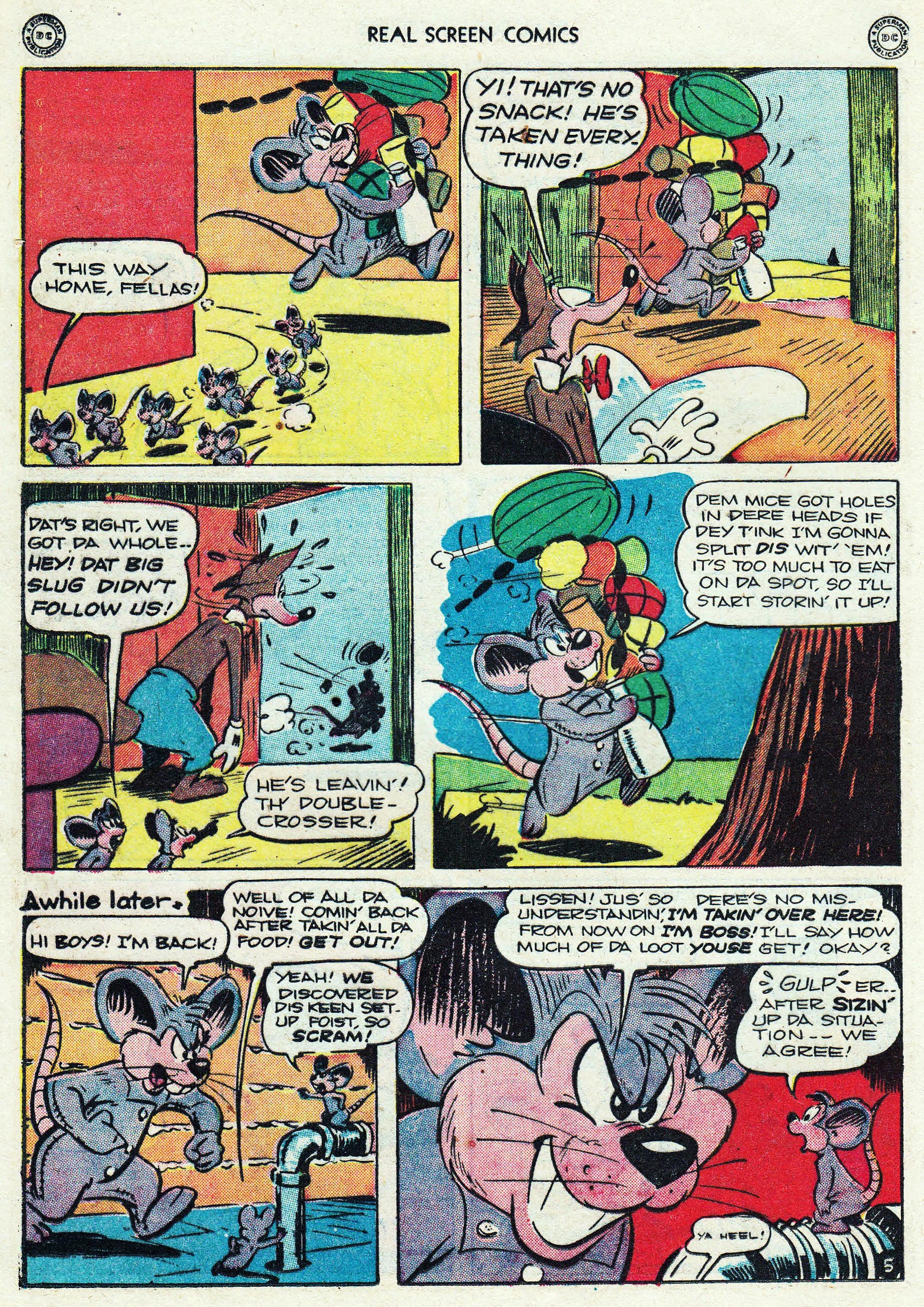 Read online Real Screen Comics comic -  Issue #22 - 28