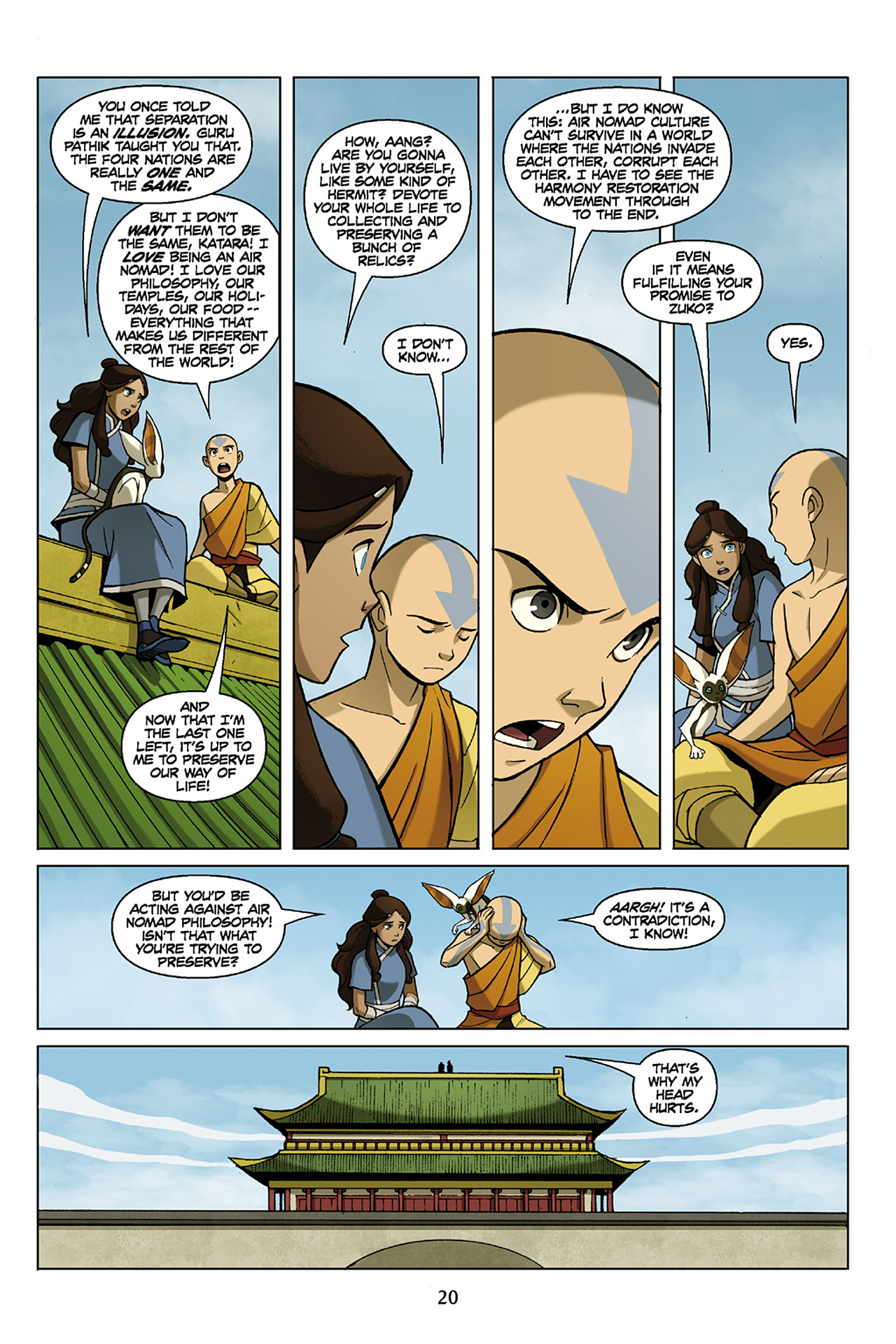 Nickelodeon Avatar The Last Airbender The Promise Part 3 Read