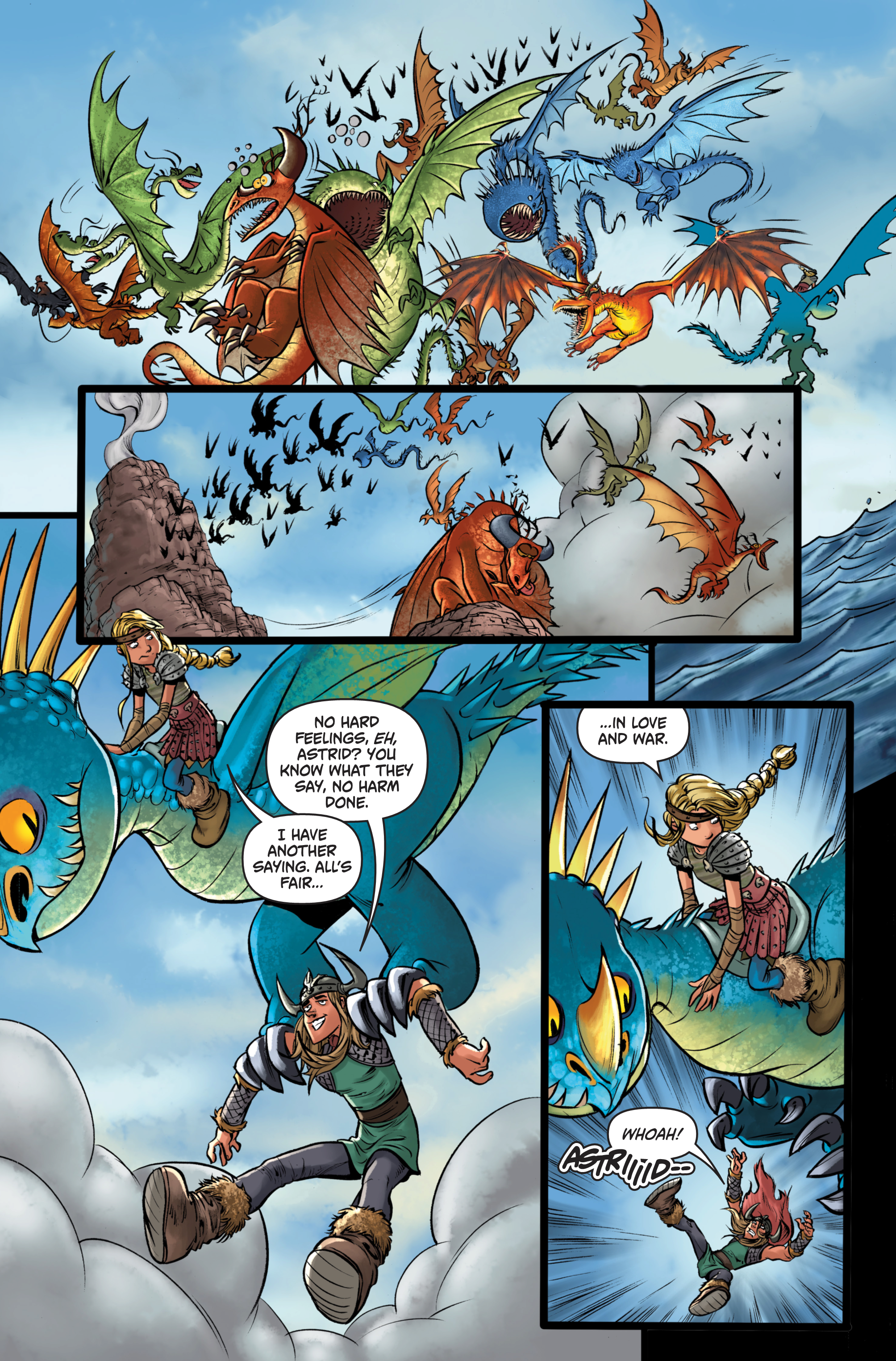 Read online DreamWorks Dragons: Riders of Berk comic -  Issue # _TPB - 106