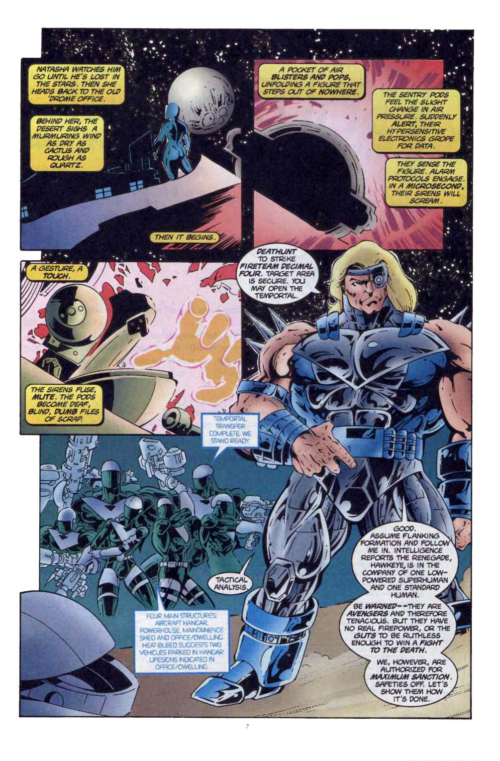 Read online War Machine (1994) comic -  Issue #21 - 7