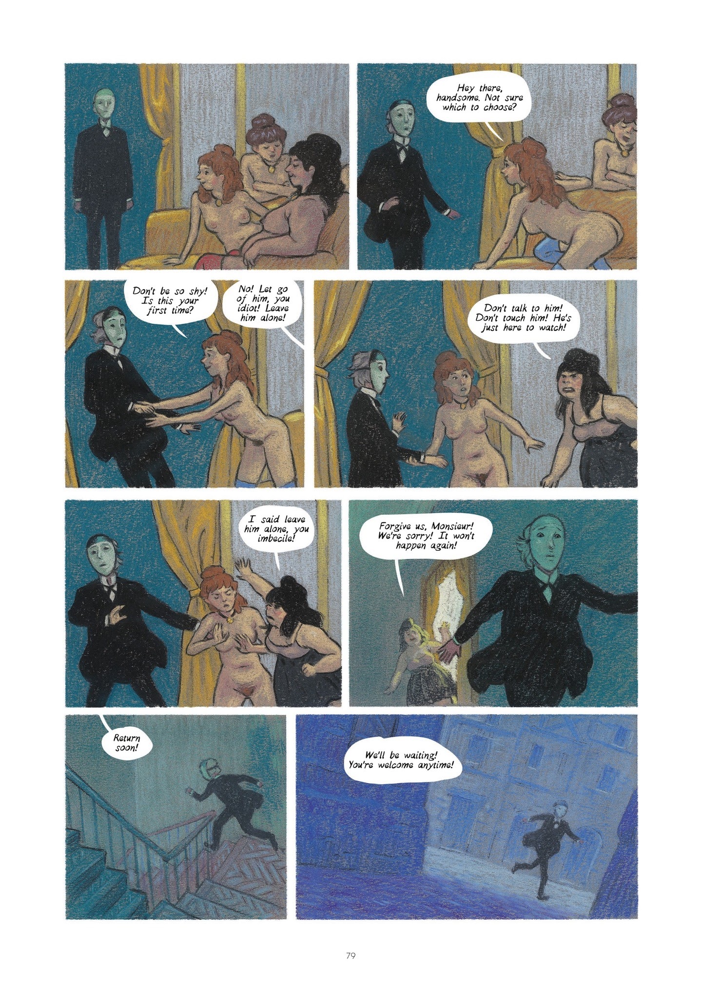 Read online Degas and Cassatt: The Dance of Solitude comic -  Issue # TPB - 78