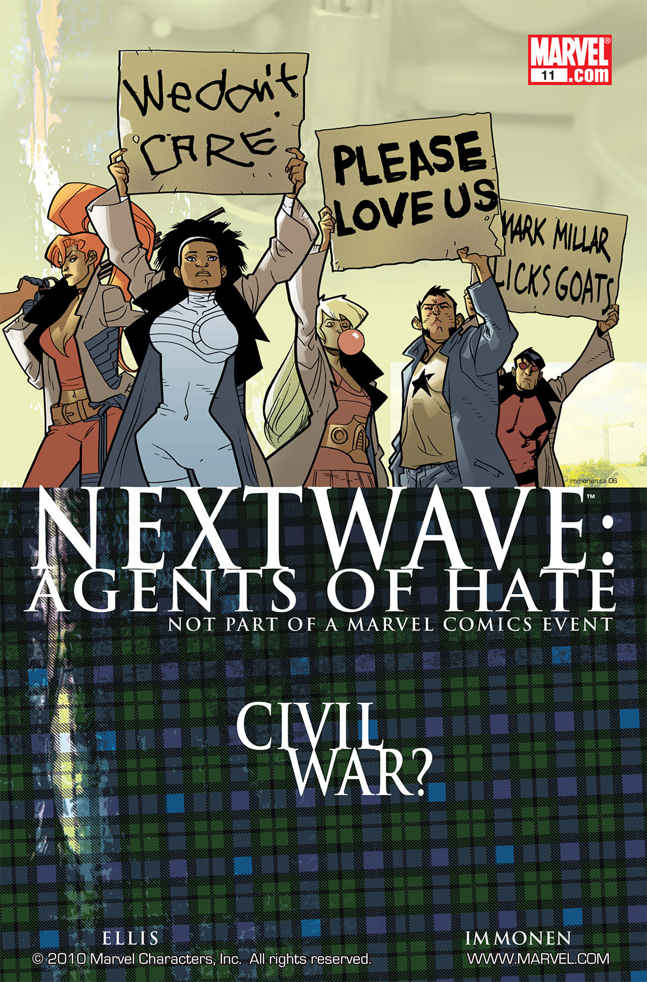 Read online Nextwave: Agents Of H.A.T.E. comic -  Issue #11 - 1