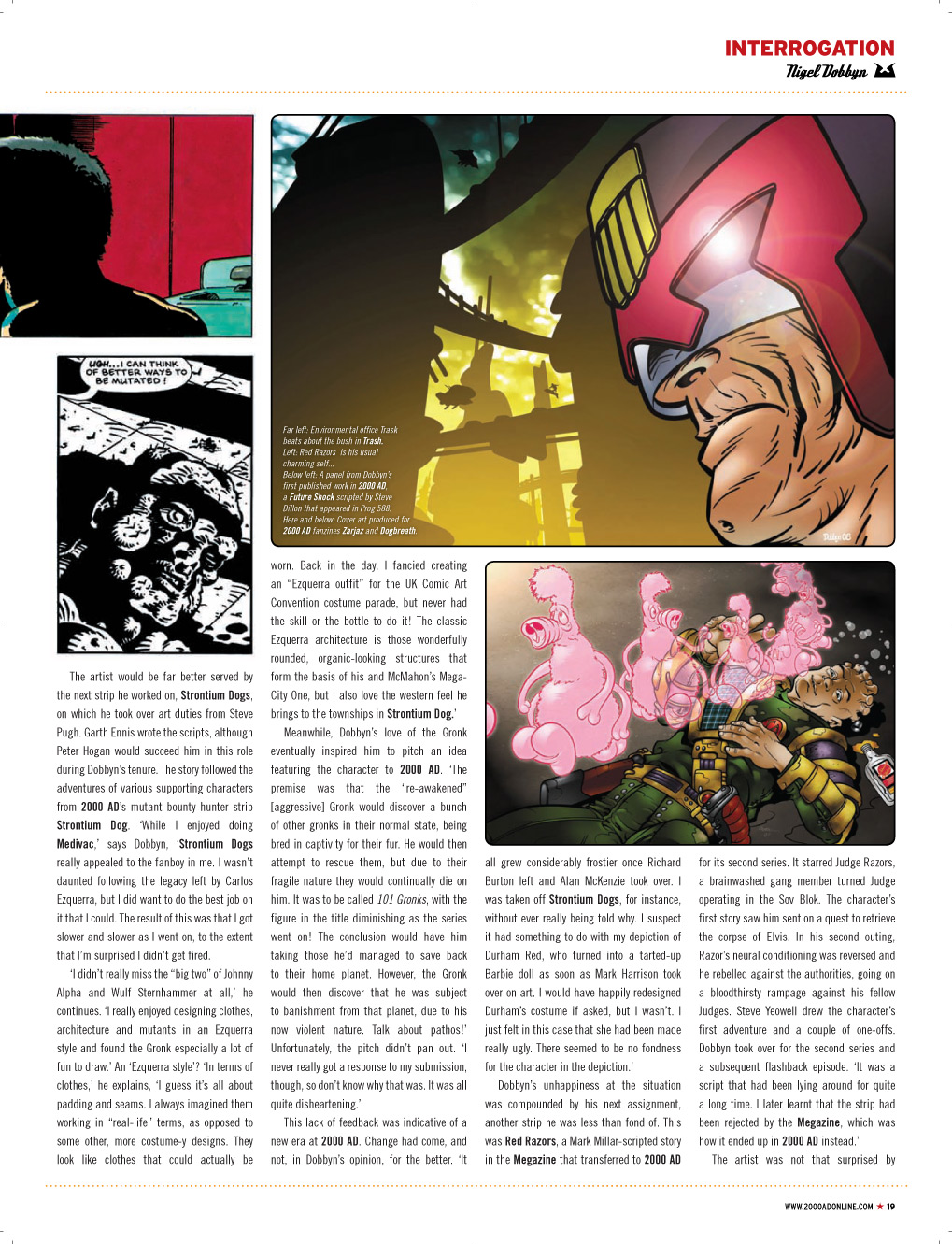 Read online Judge Dredd Megazine (Vol. 5) comic -  Issue #310 - 19
