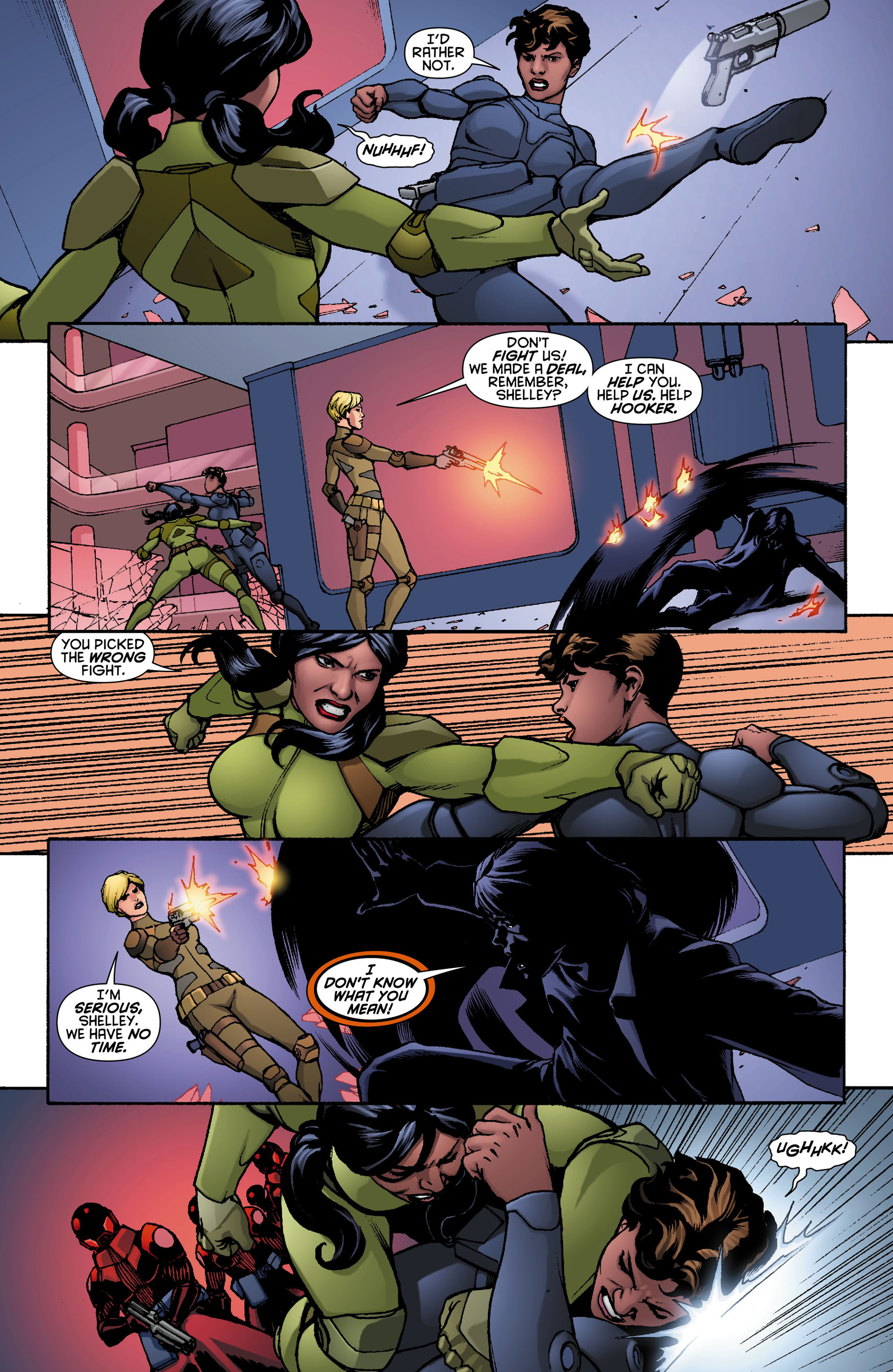 Read online Resurrection Man (2011) comic -  Issue #11 - 15