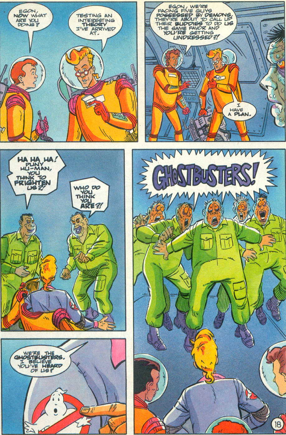 Read online Real Ghostbusters comic -  Issue #25 - 24