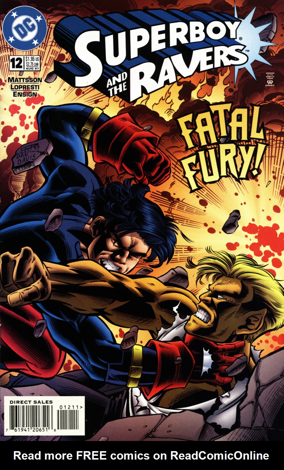 Read online Superboy & The Ravers comic -  Issue #12 - 1