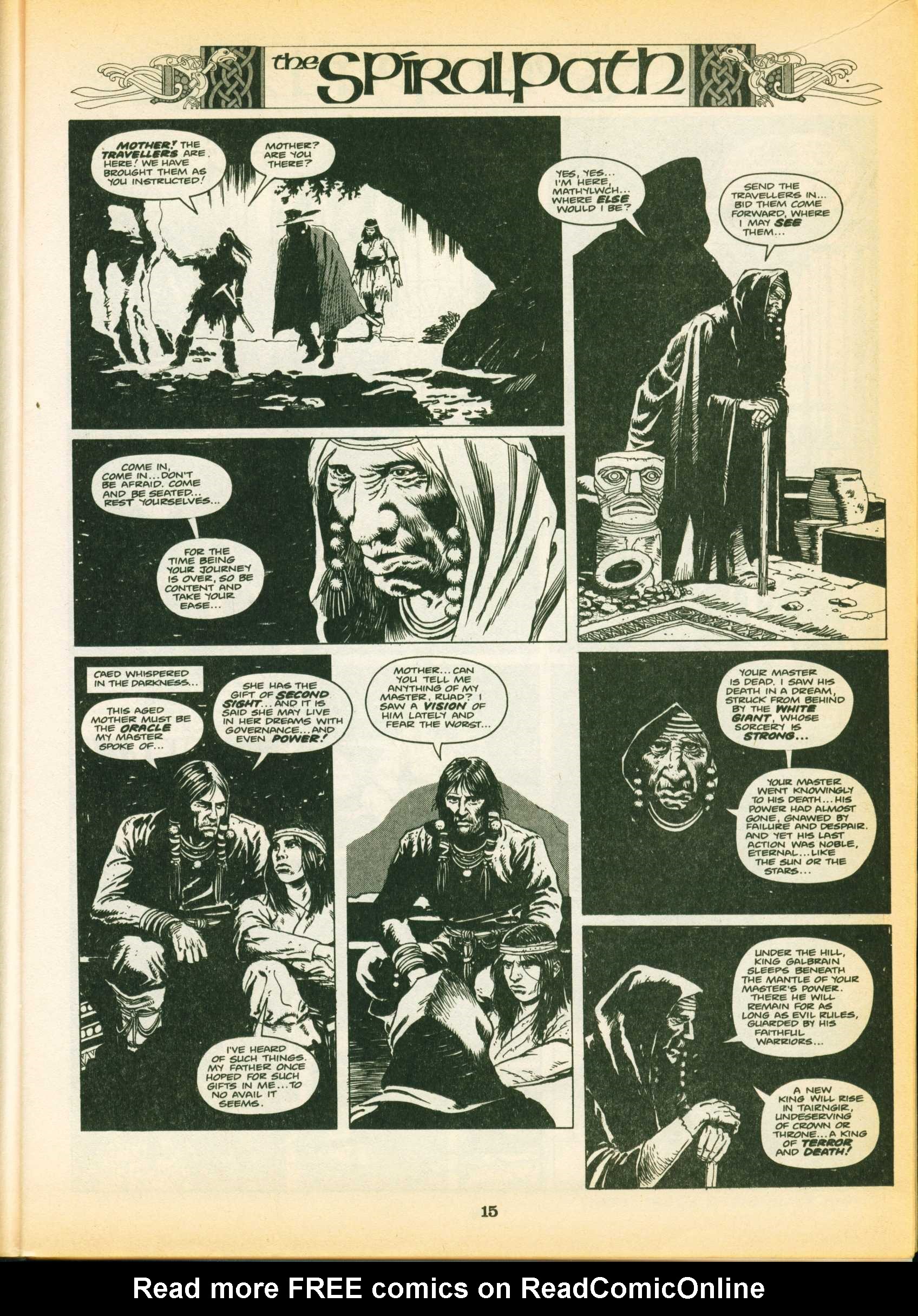 Read online Warrior comic -  Issue #7 - 15