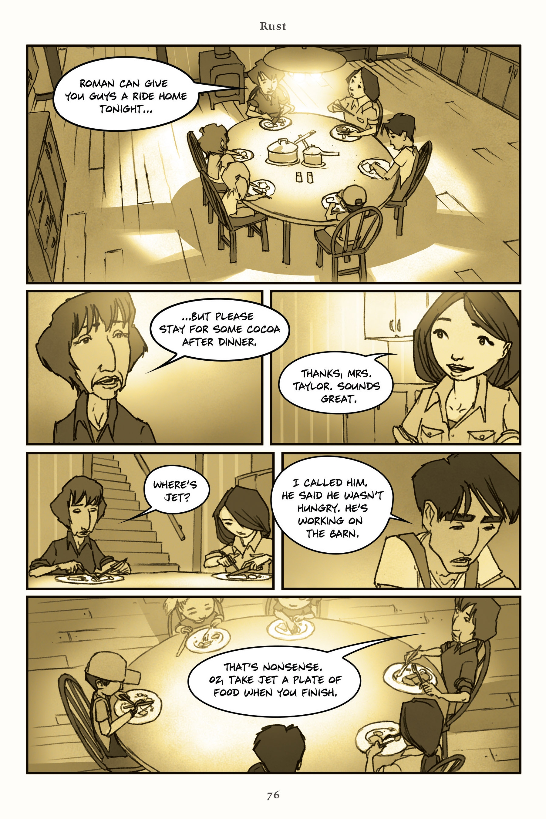 Read online Rust comic -  Issue # TPB 3 (Part 1) - 76