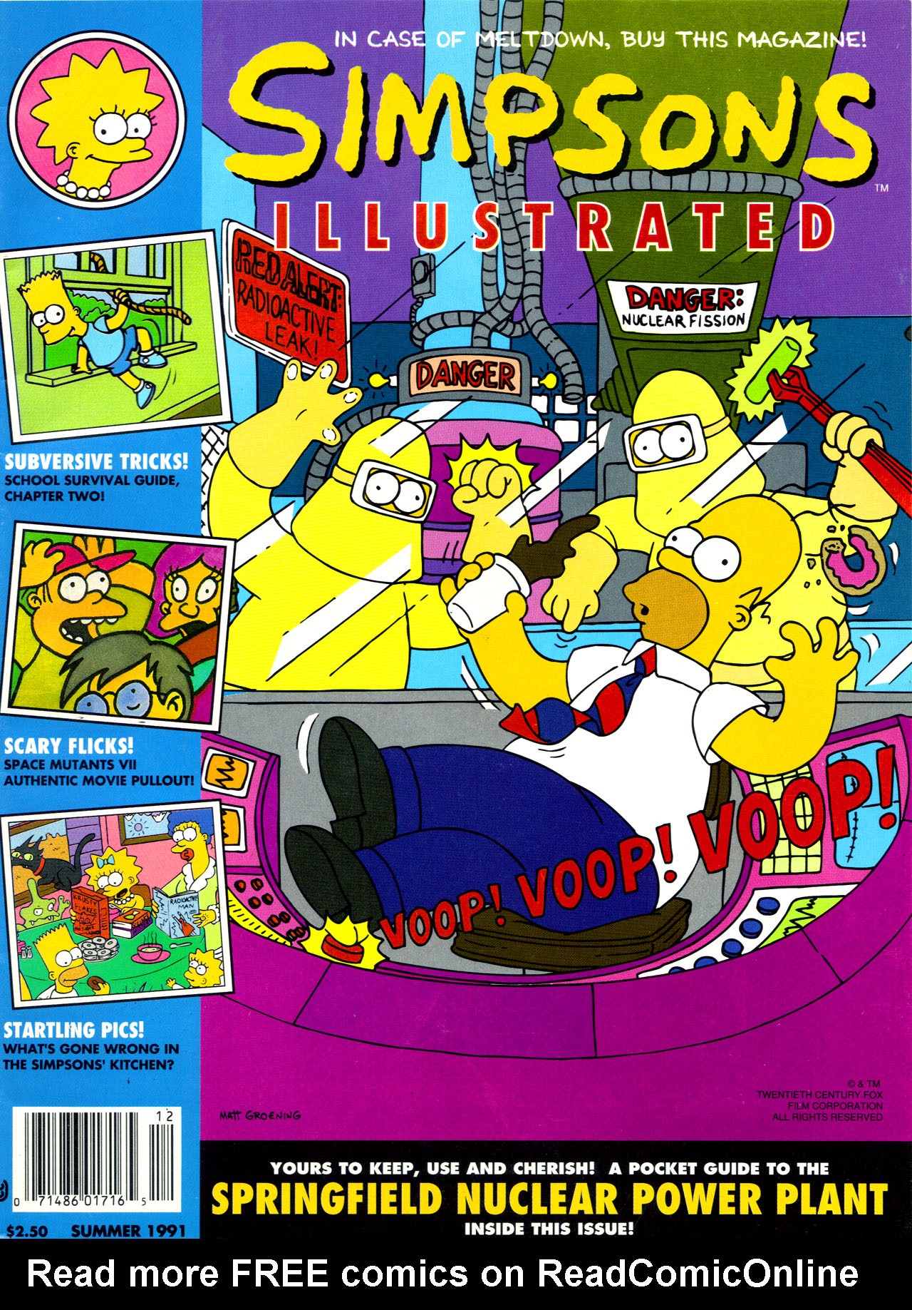 Read online Simpsons Illustrated (1991) comic -  Issue #2 - 1