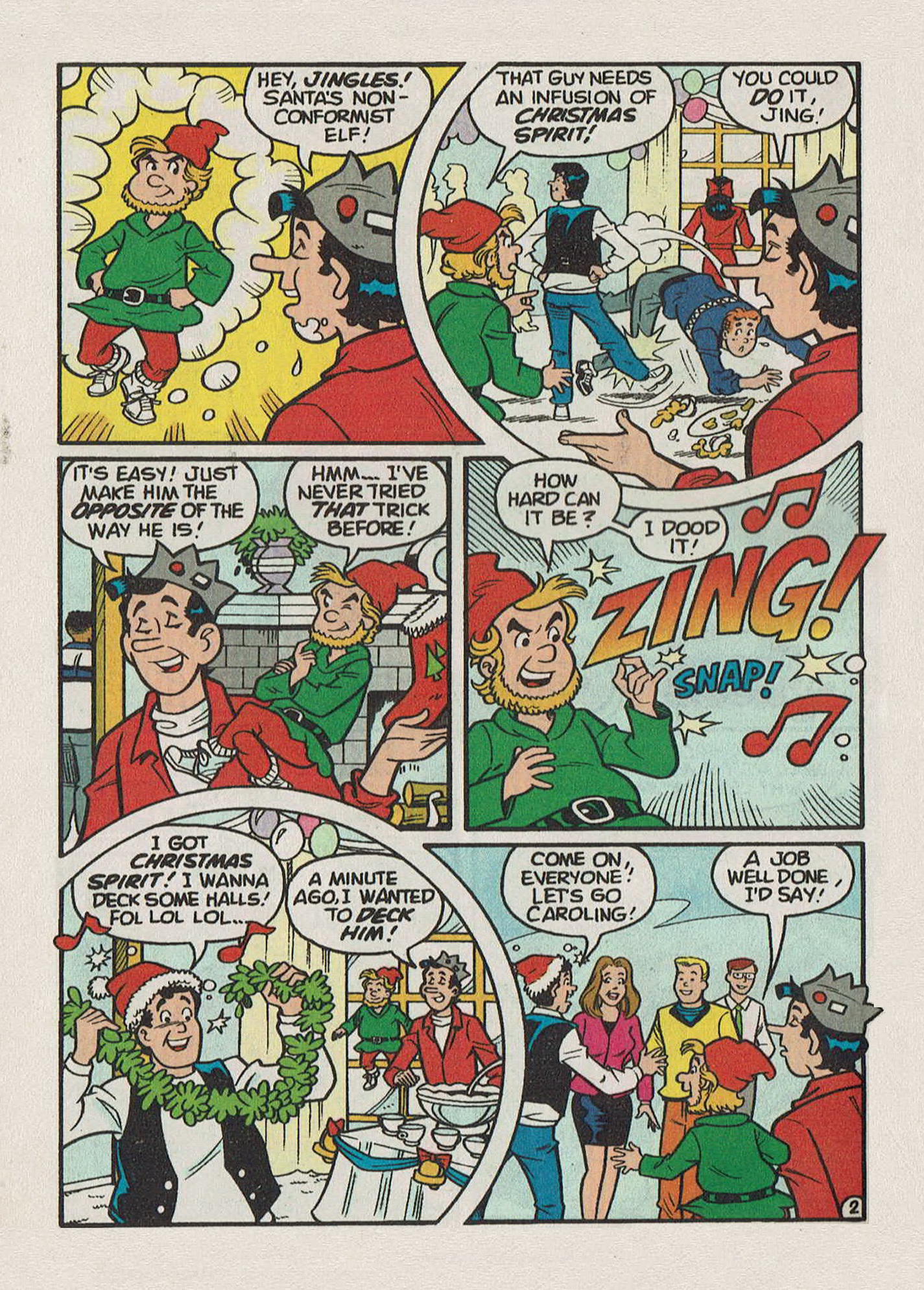 Read online Archie's Holiday Fun Digest comic -  Issue #12 - 84