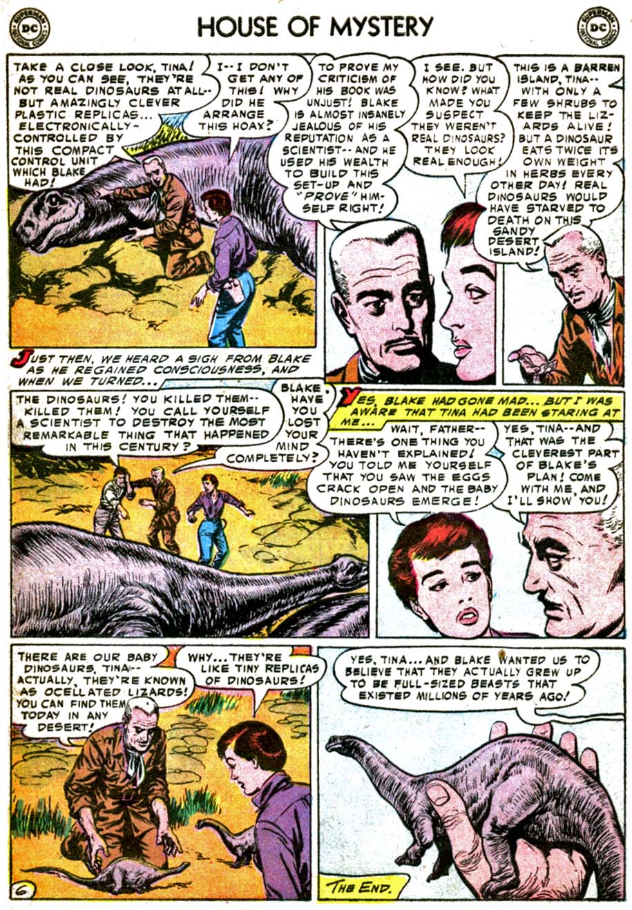 Read online House of Mystery (1951) comic -  Issue #41 - 33