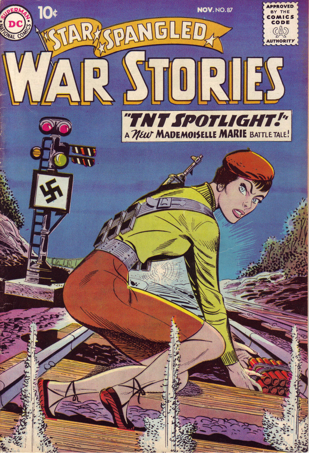 Read online Star Spangled War Stories (1952) comic -  Issue #87 - 1