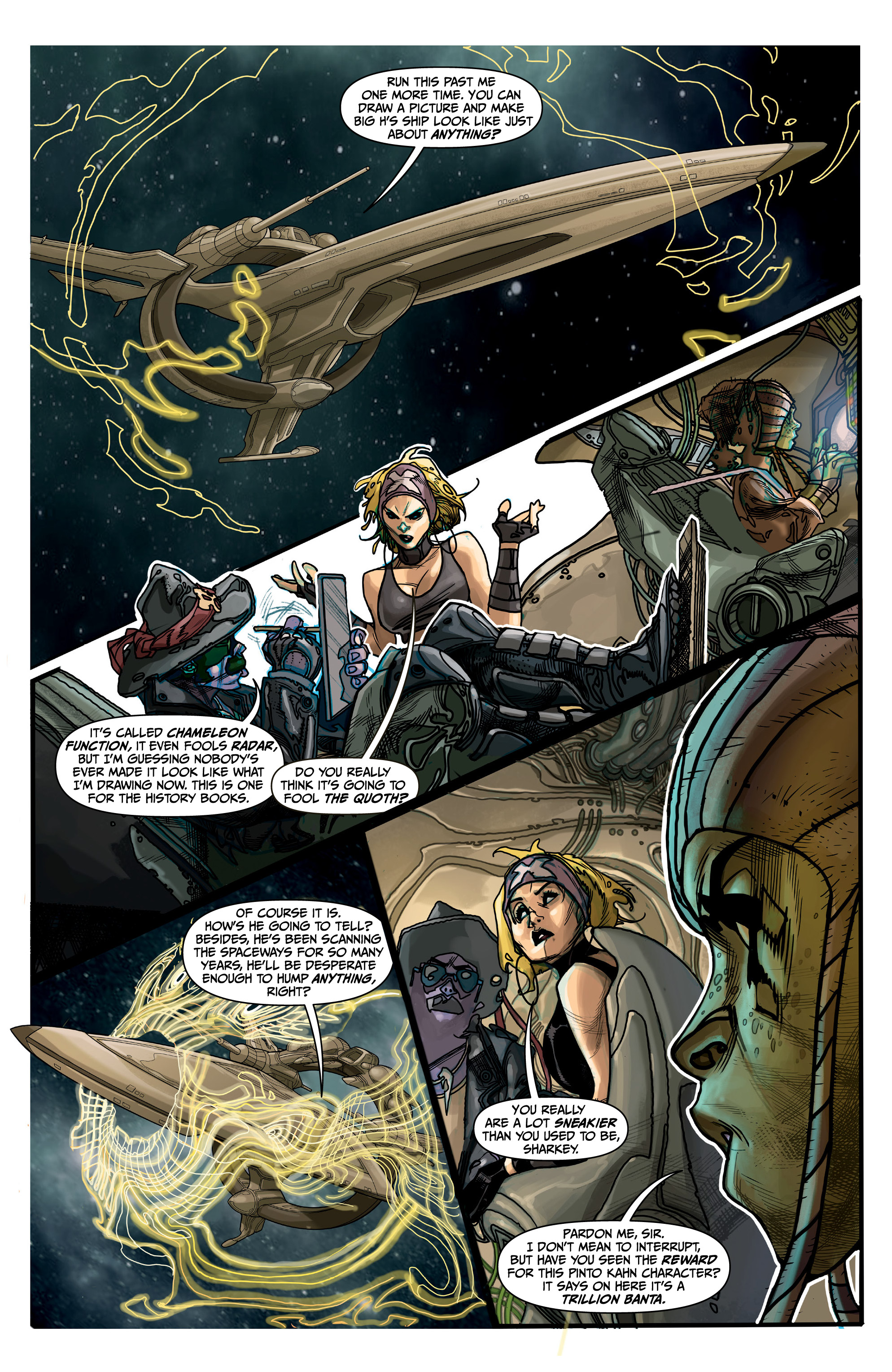 Read online Sharkey the Bounty Hunter comic -  Issue #5 - 12