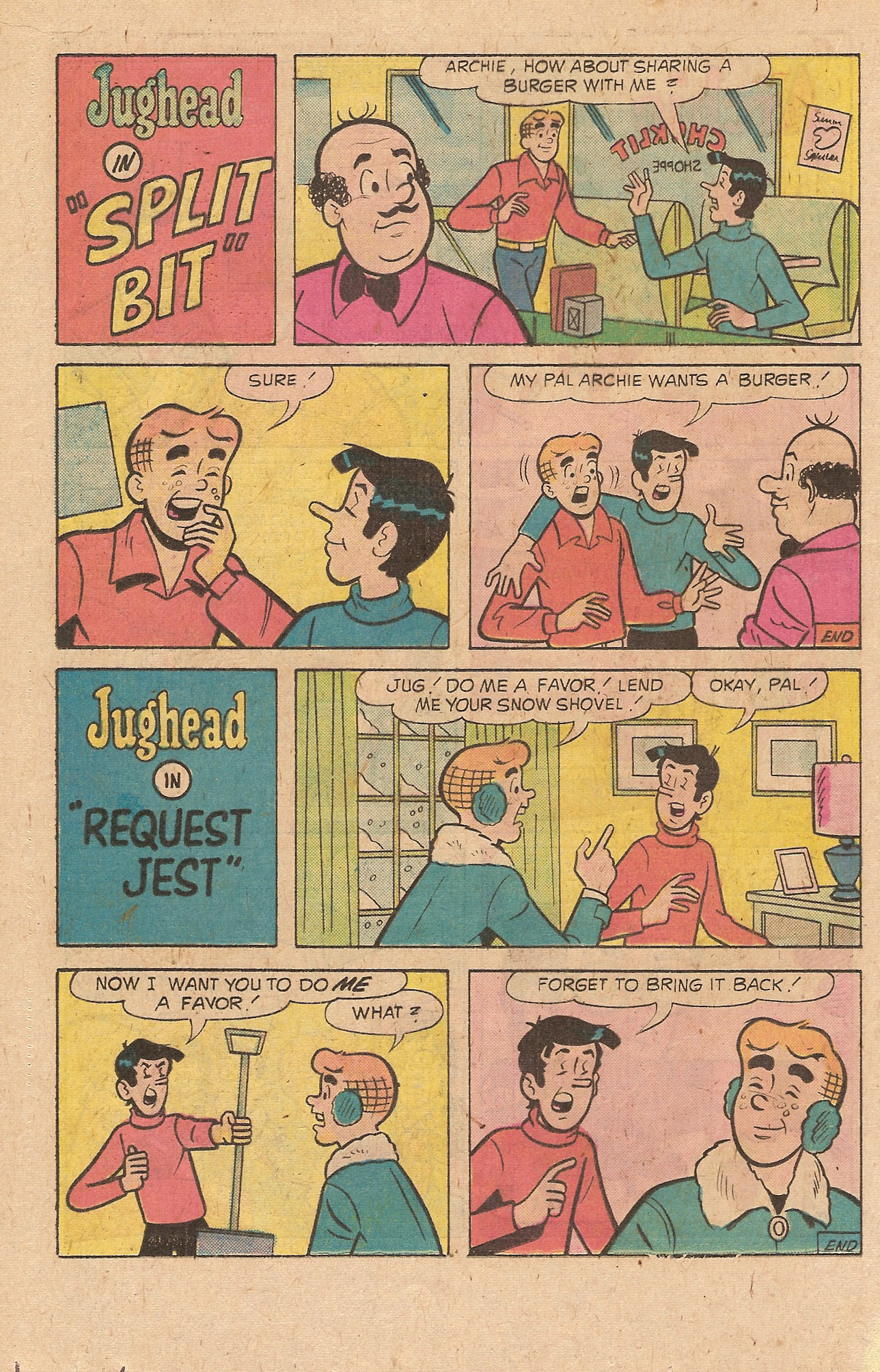 Read online Jughead's Jokes comic -  Issue #43 - 20