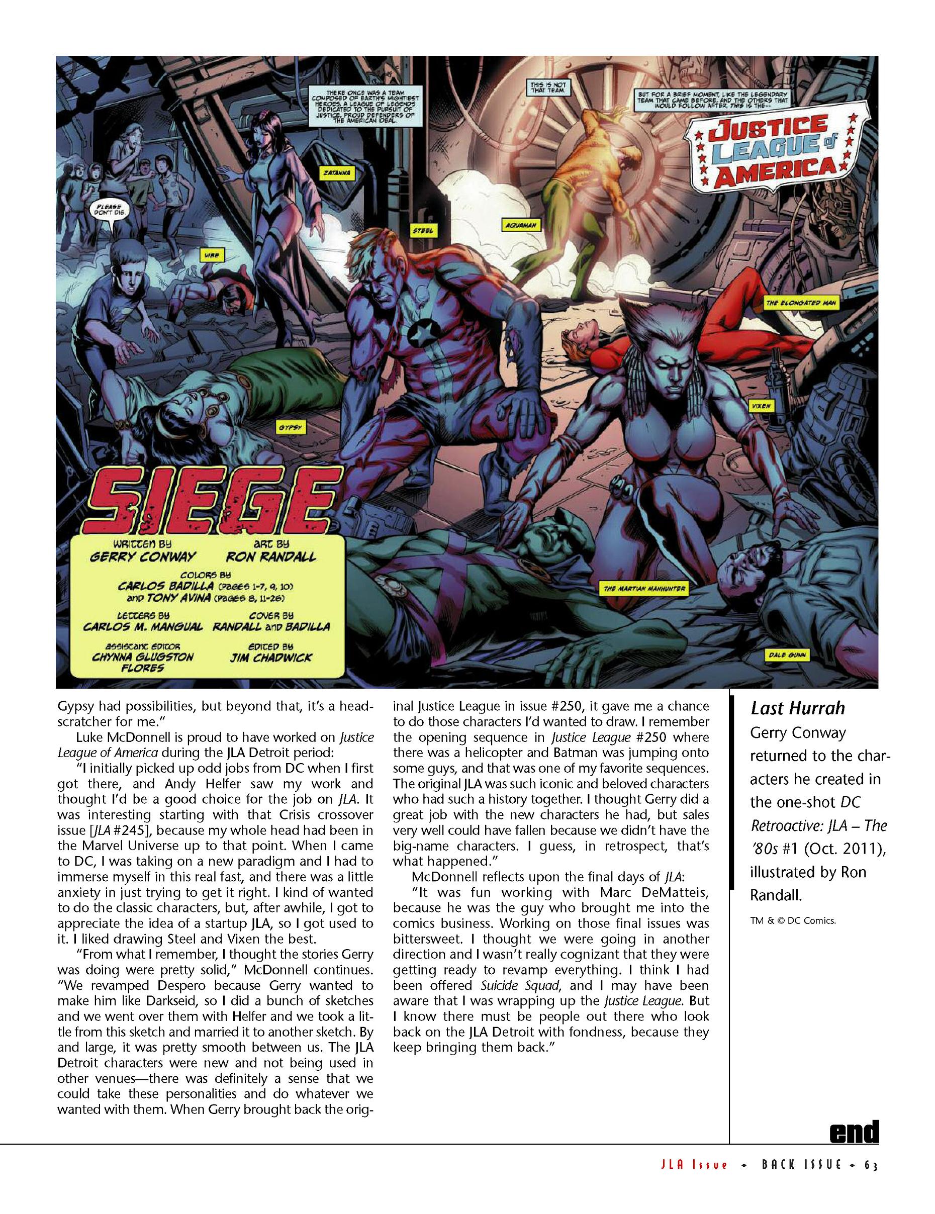 Read online Back Issue comic -  Issue #58 - 63