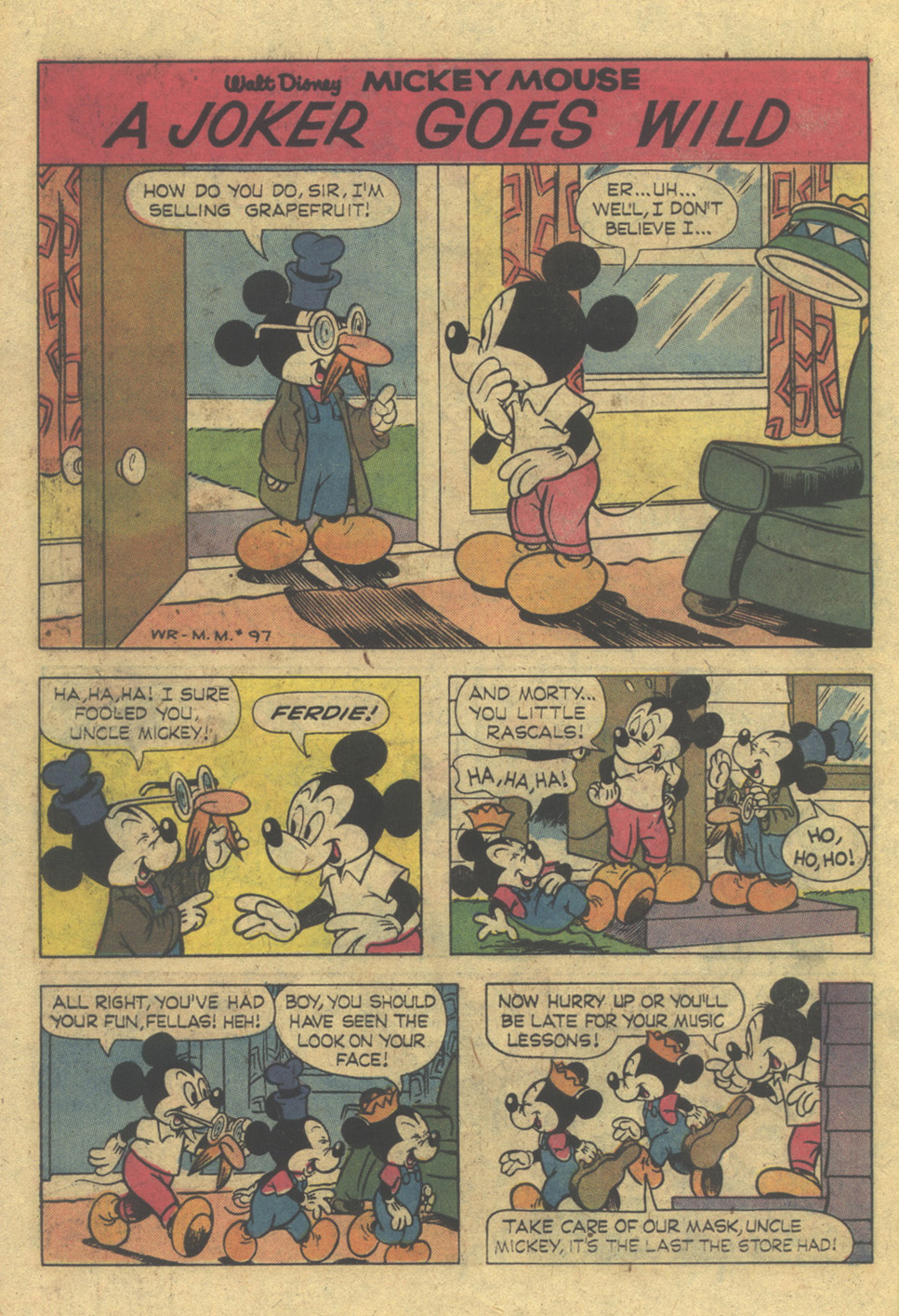 Read online Walt Disney's Mickey Mouse comic -  Issue #163 - 26