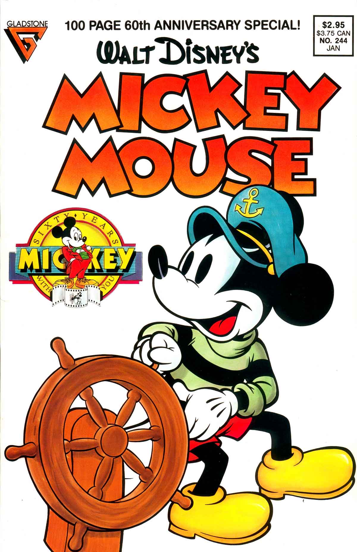 Read online Walt Disney's Mickey Mouse comic -  Issue #244 - 1
