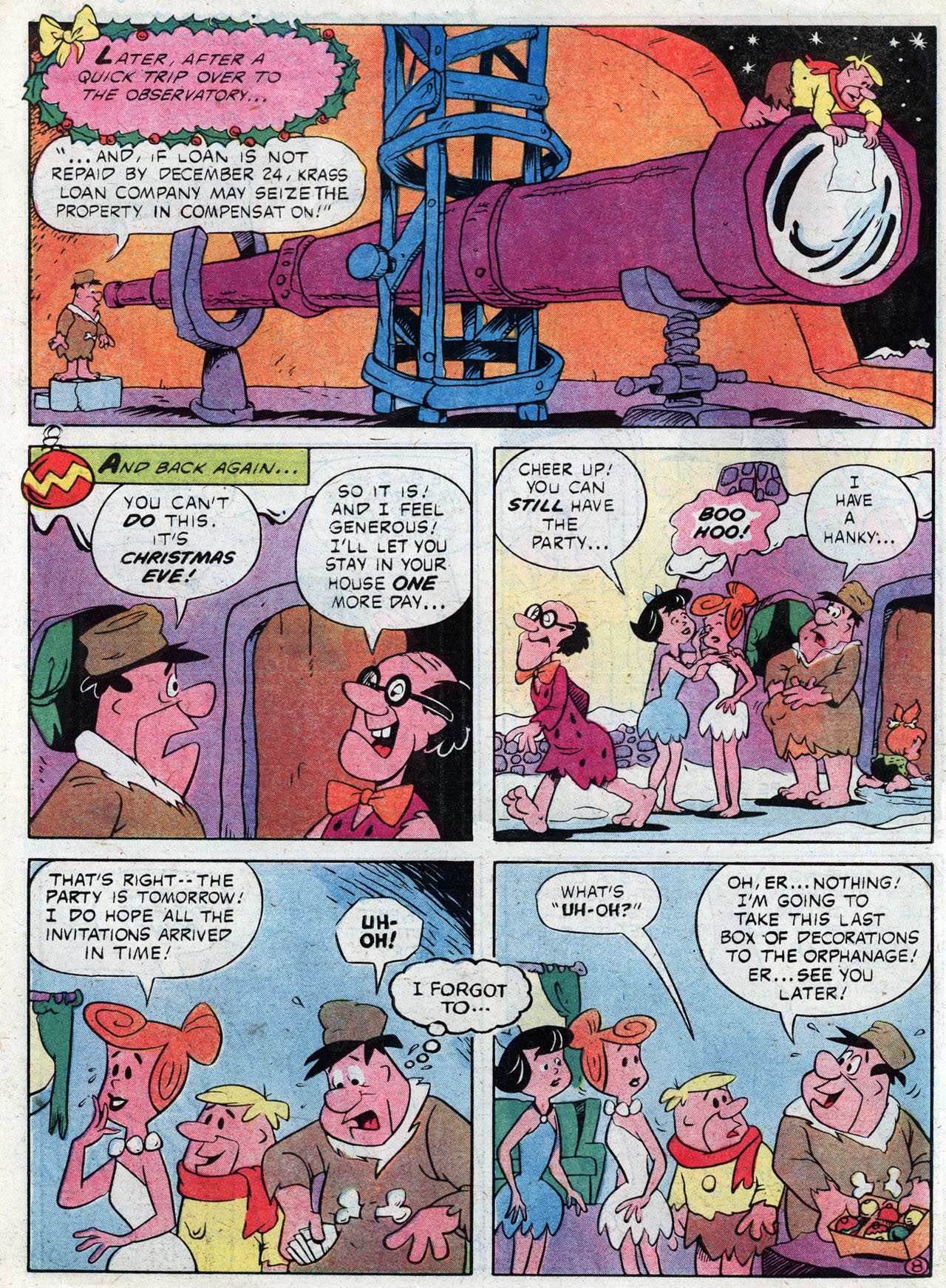 Read online The Flintstones Christmas Party comic -  Issue # Full - 10
