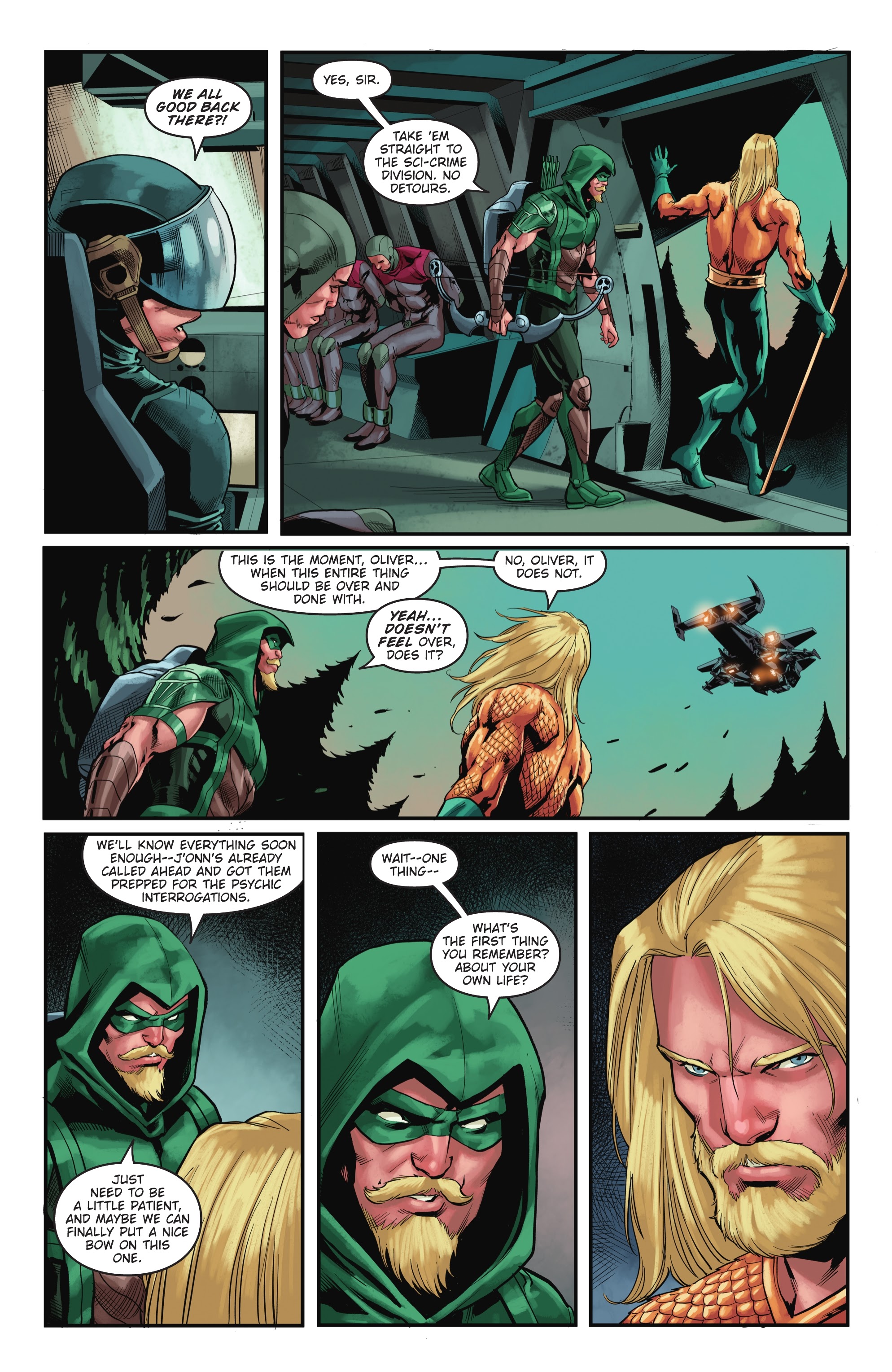 Read online Aquaman/Green Arrow - Deep Target comic -  Issue #6 - 16