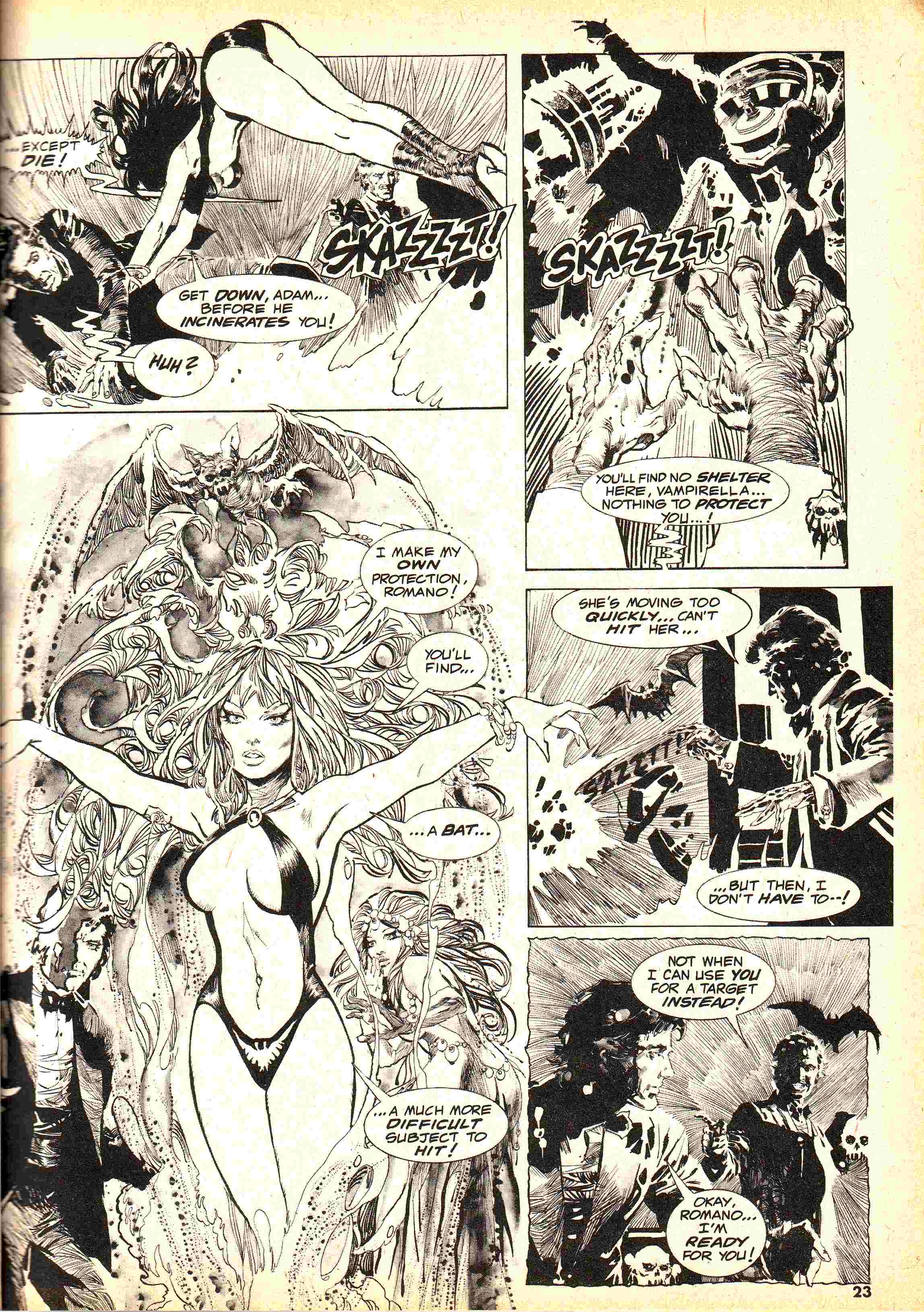 Read online Vampirella (1969) comic -  Issue #45 - 23