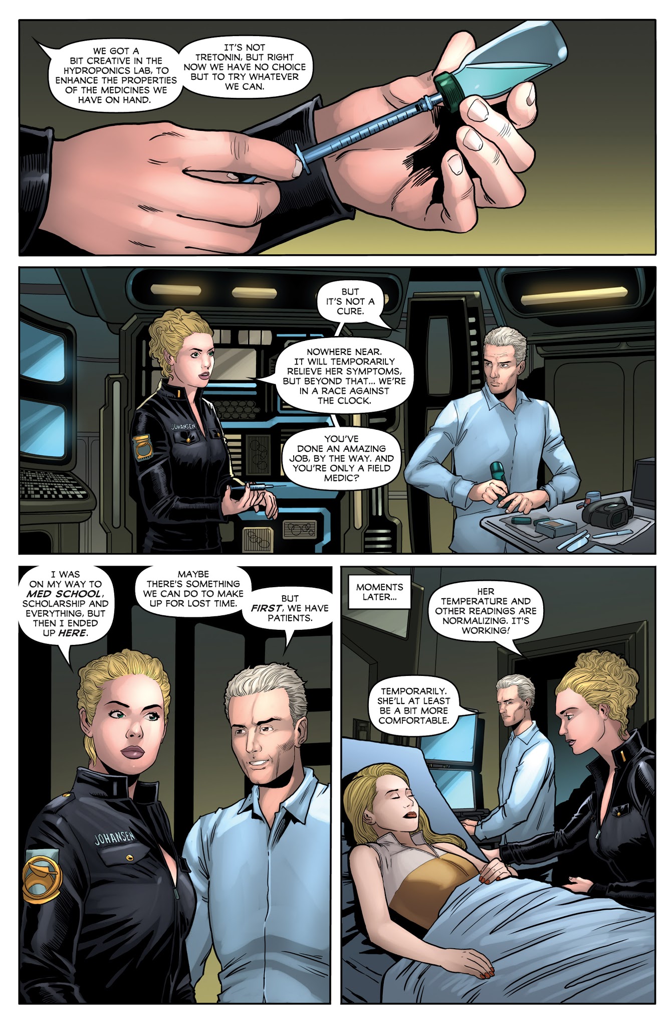 Read online Stargate Universe: Back To Destiny comic -  Issue #4 - 9