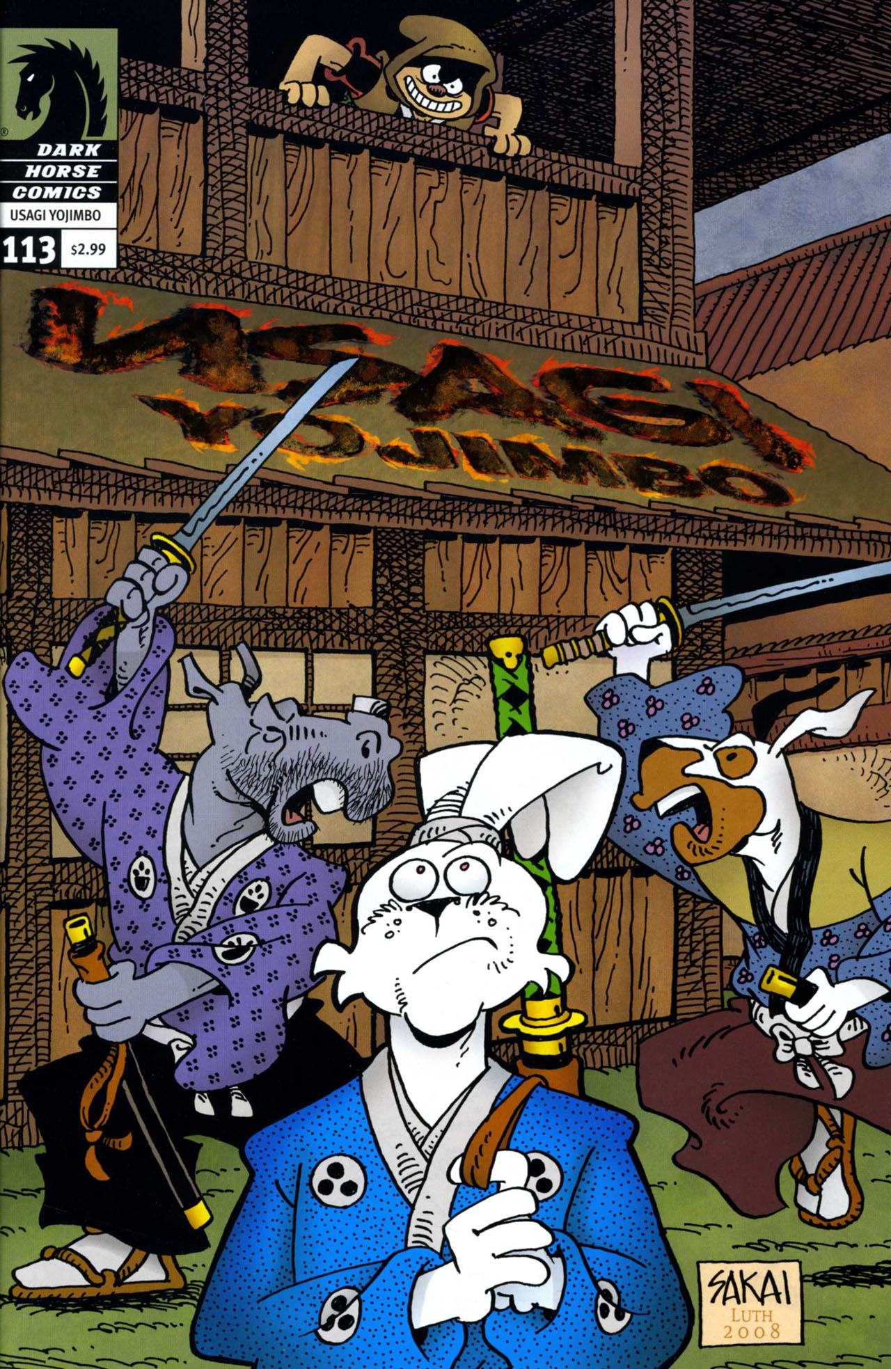 Read online Usagi Yojimbo (1996) comic -  Issue #113 - 1