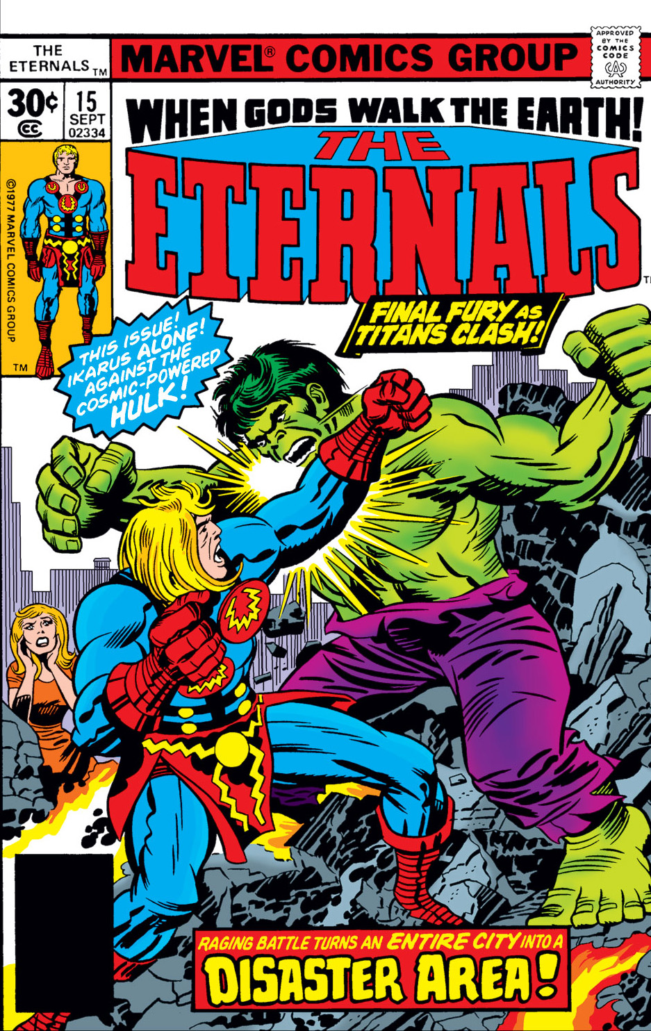 Read online The Eternals comic -  Issue #15 - 1
