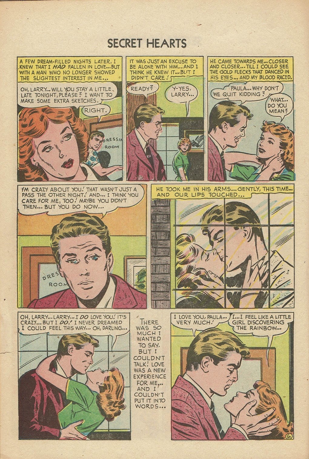 Read online Secret Hearts comic -  Issue #14 - 22