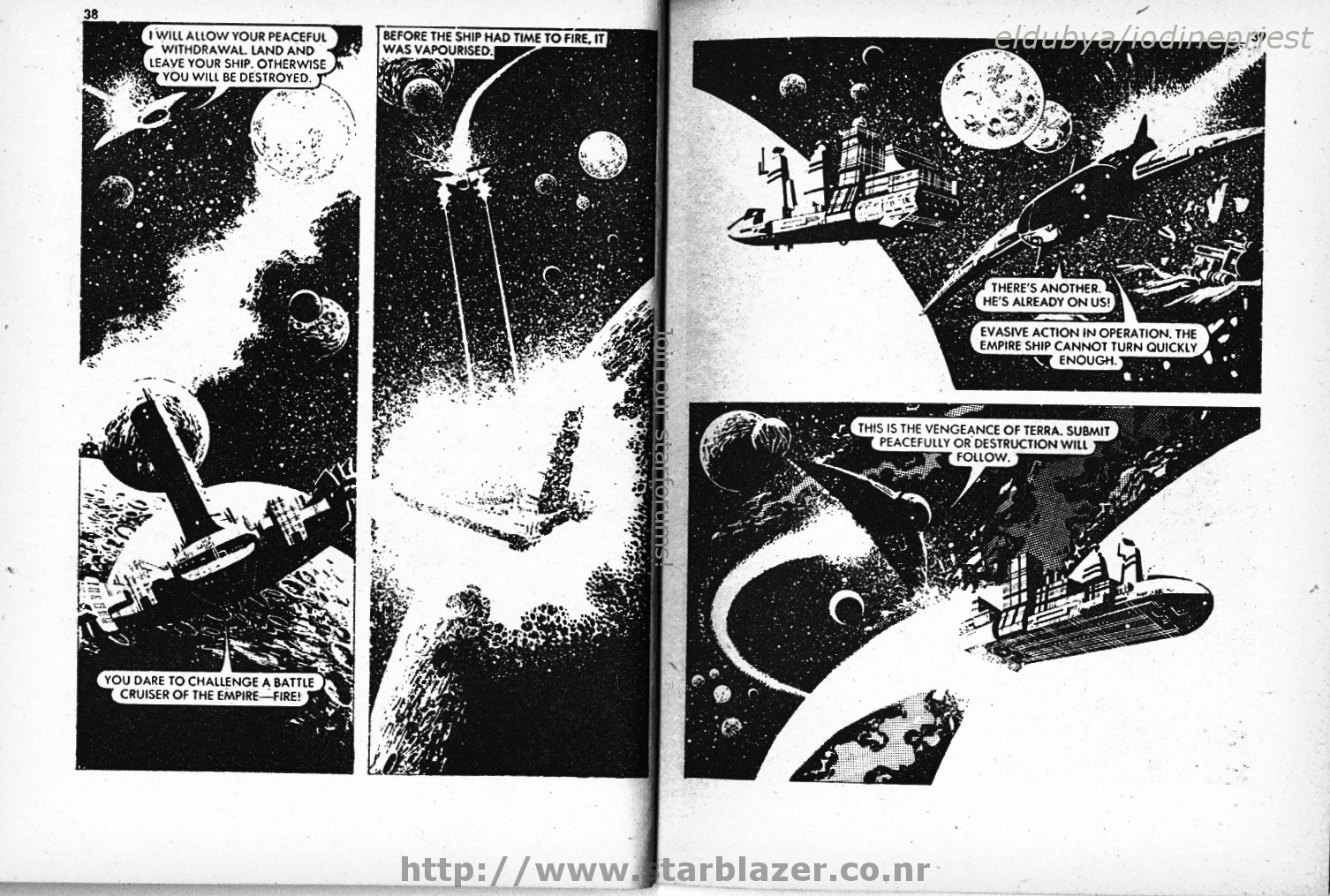 Read online Starblazer comic -  Issue #67 - 21