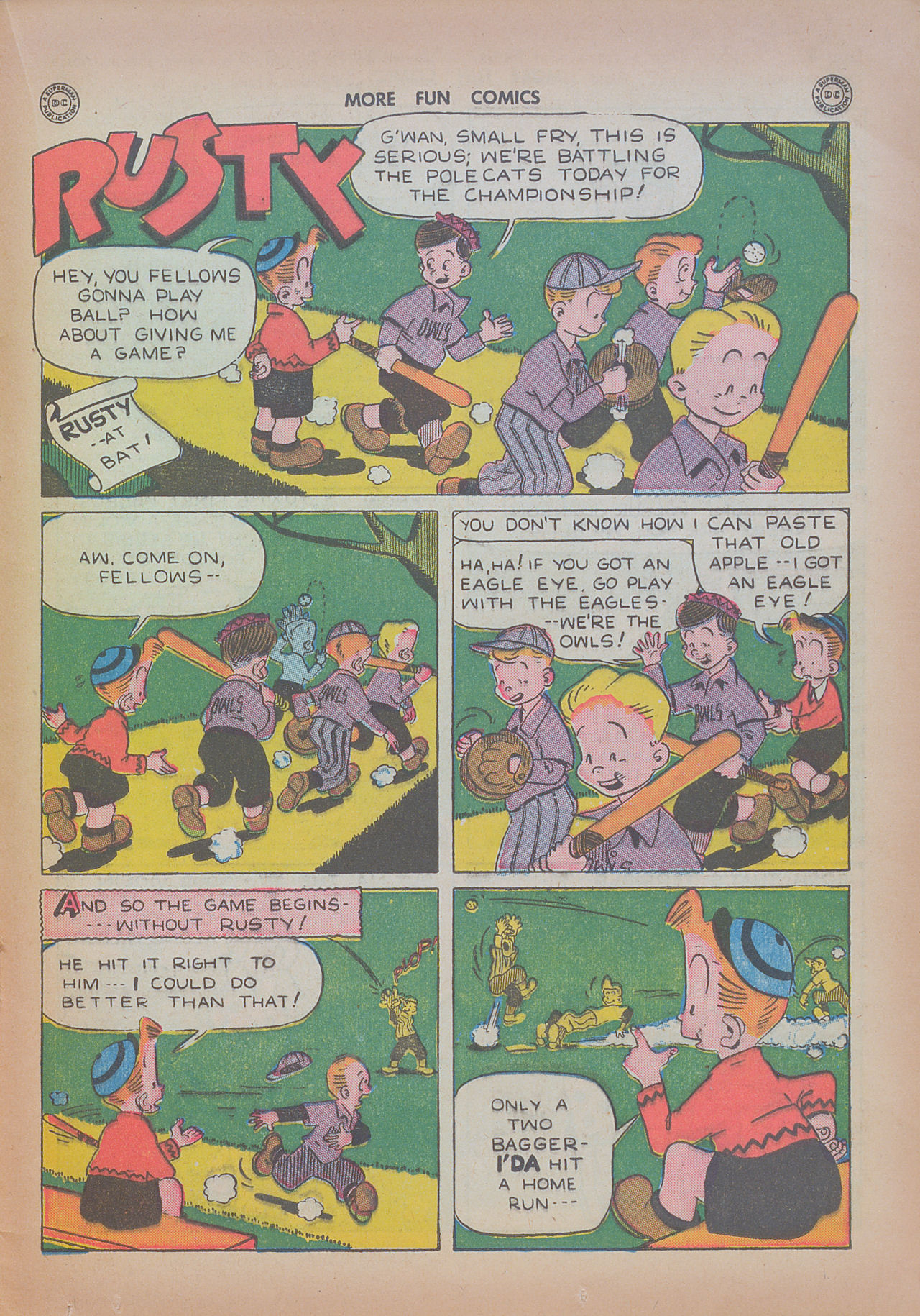 Read online More Fun Comics comic -  Issue #112 - 35